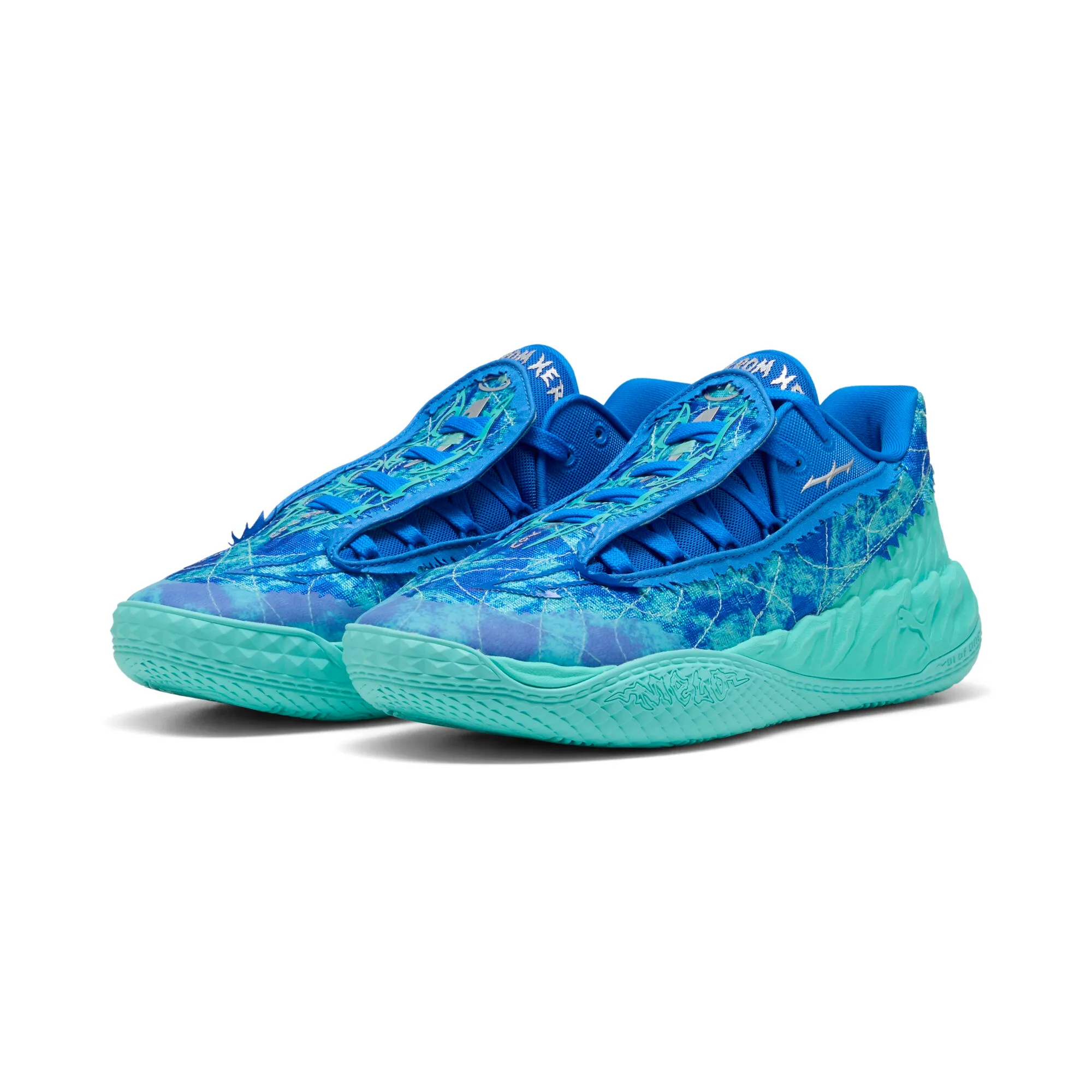 PUMA MB.05 Lo Team Basketball Shoes Unisex in Blue | Size 10