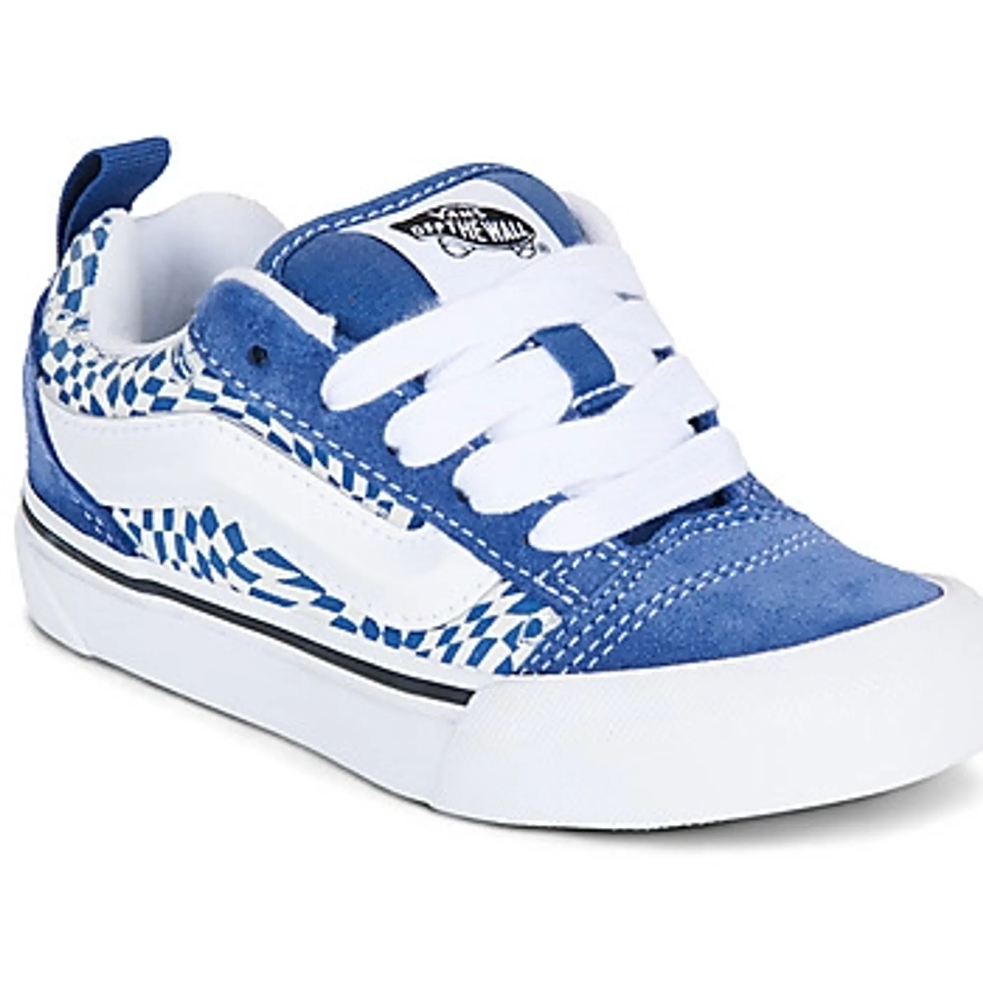 Vans  Knu Skool  girls's Children's Shoes (Trainers) in Blue