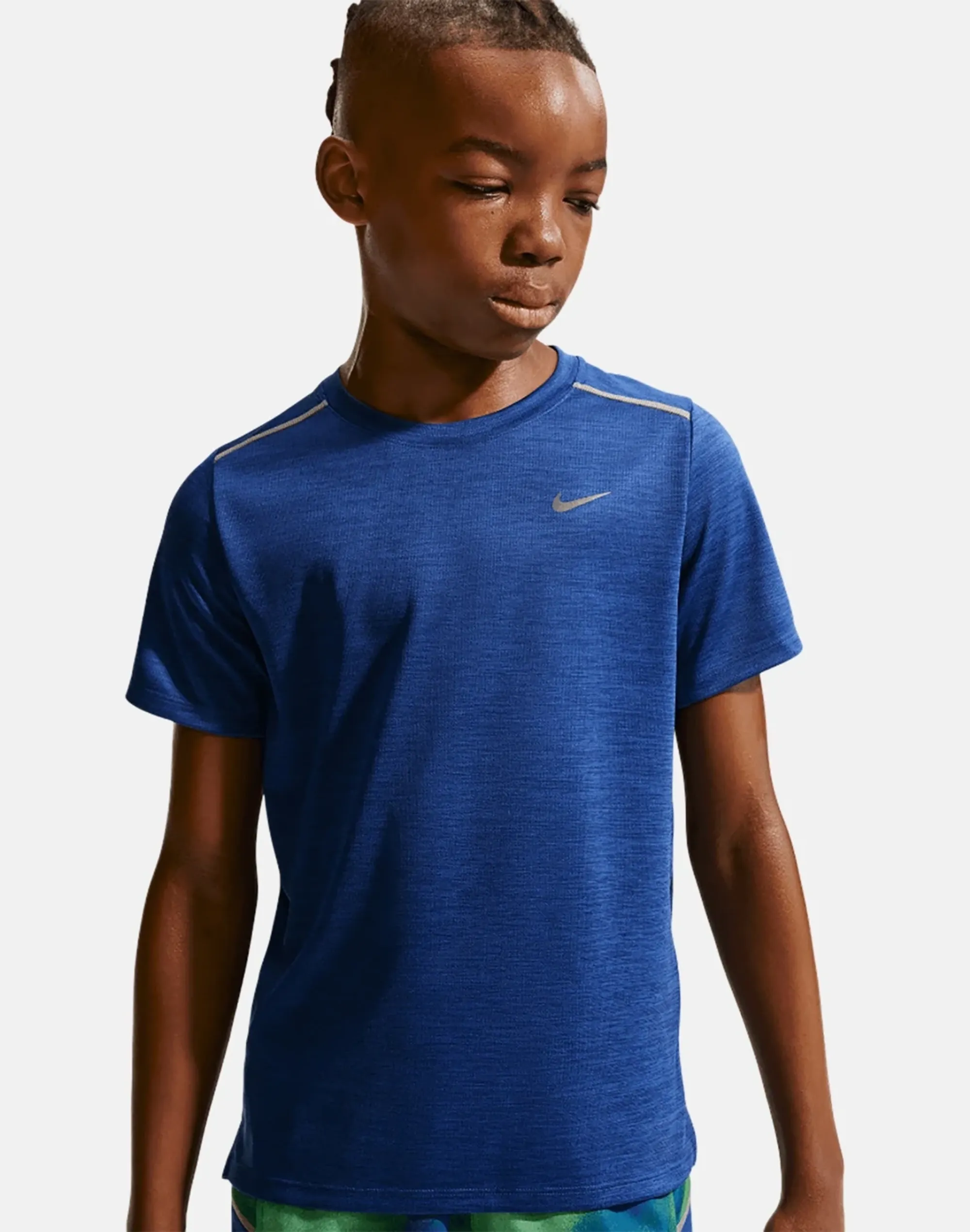 Nike Miler Kid's T-Shirts - Blue