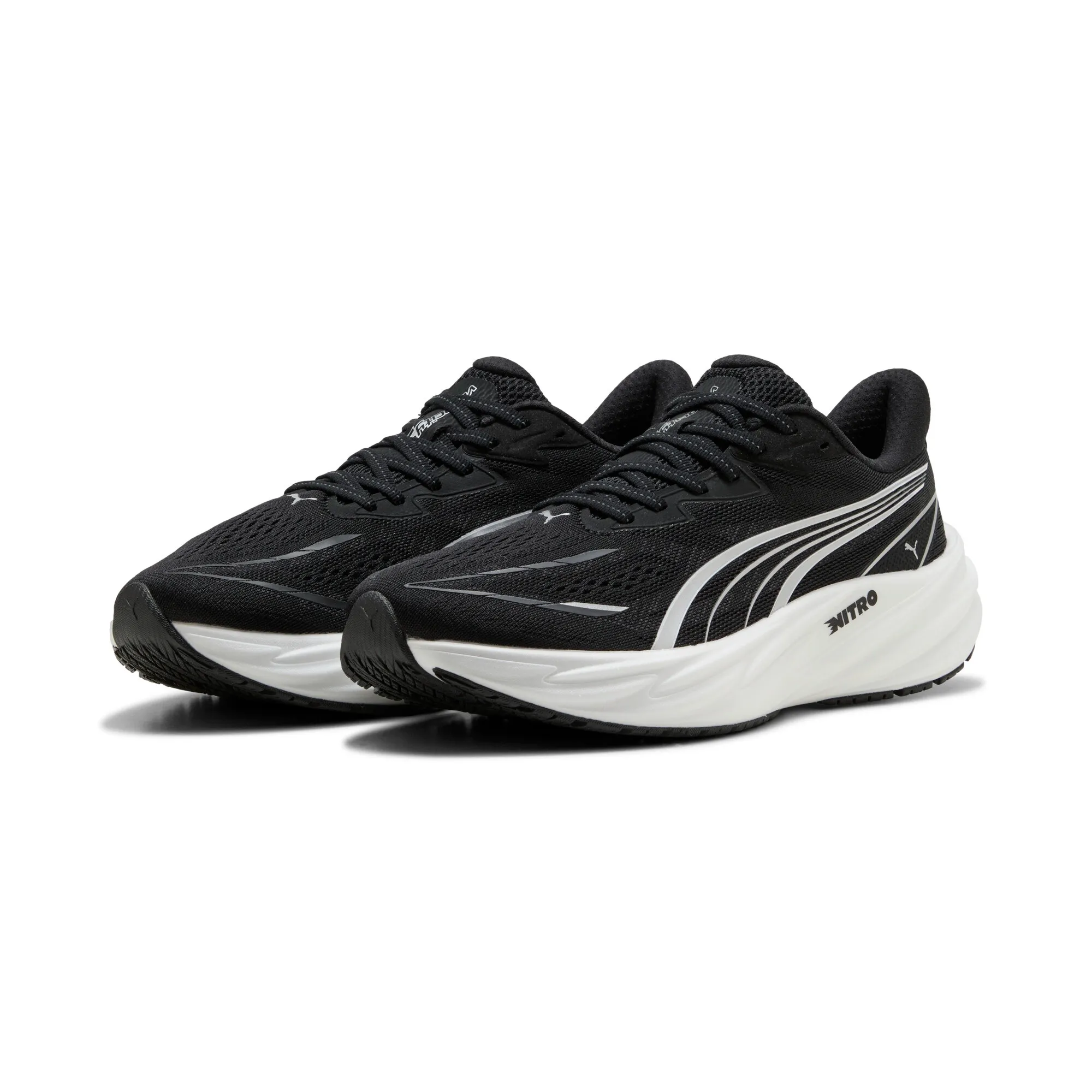 PUMA Velocity NITRO 5 Running Shoes Men in Black | Size 7