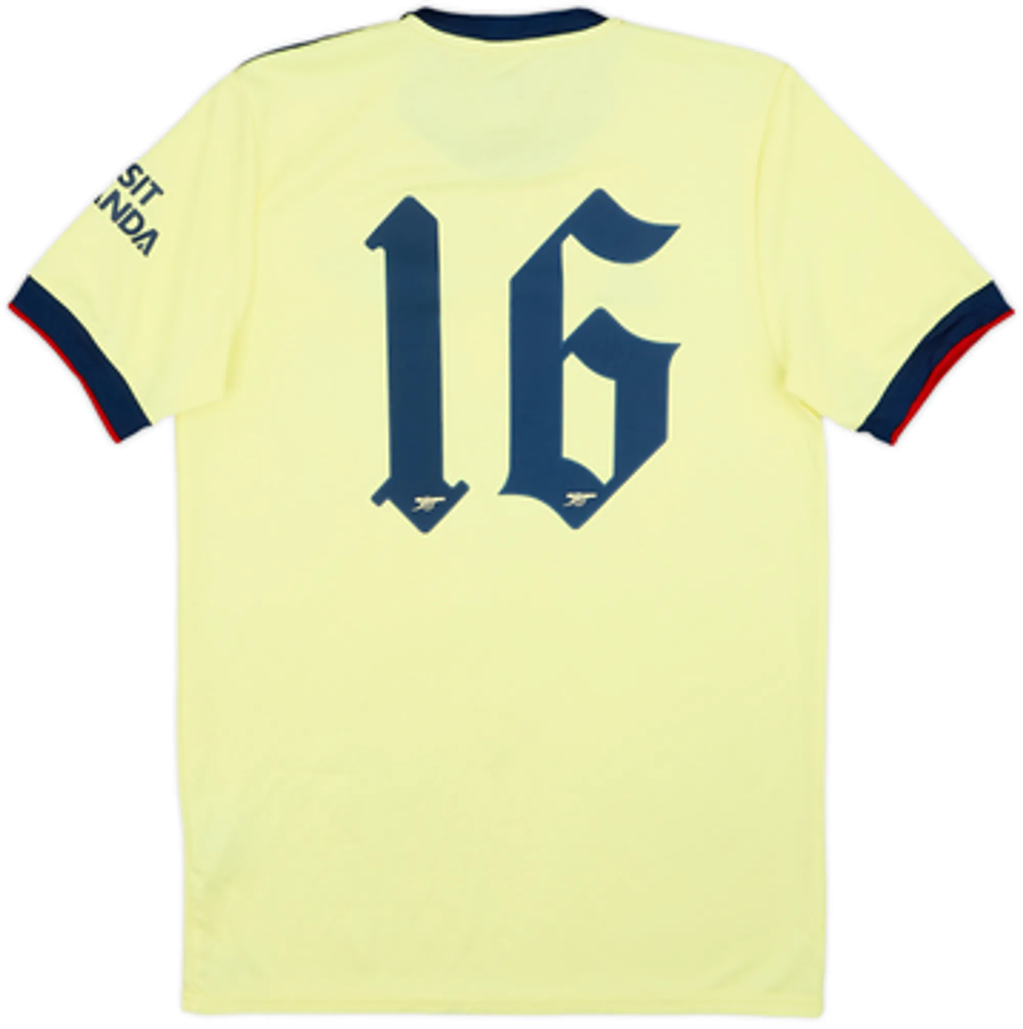 2021-22 Arsenal Away Shirt #16 - 8/10 - (M)
