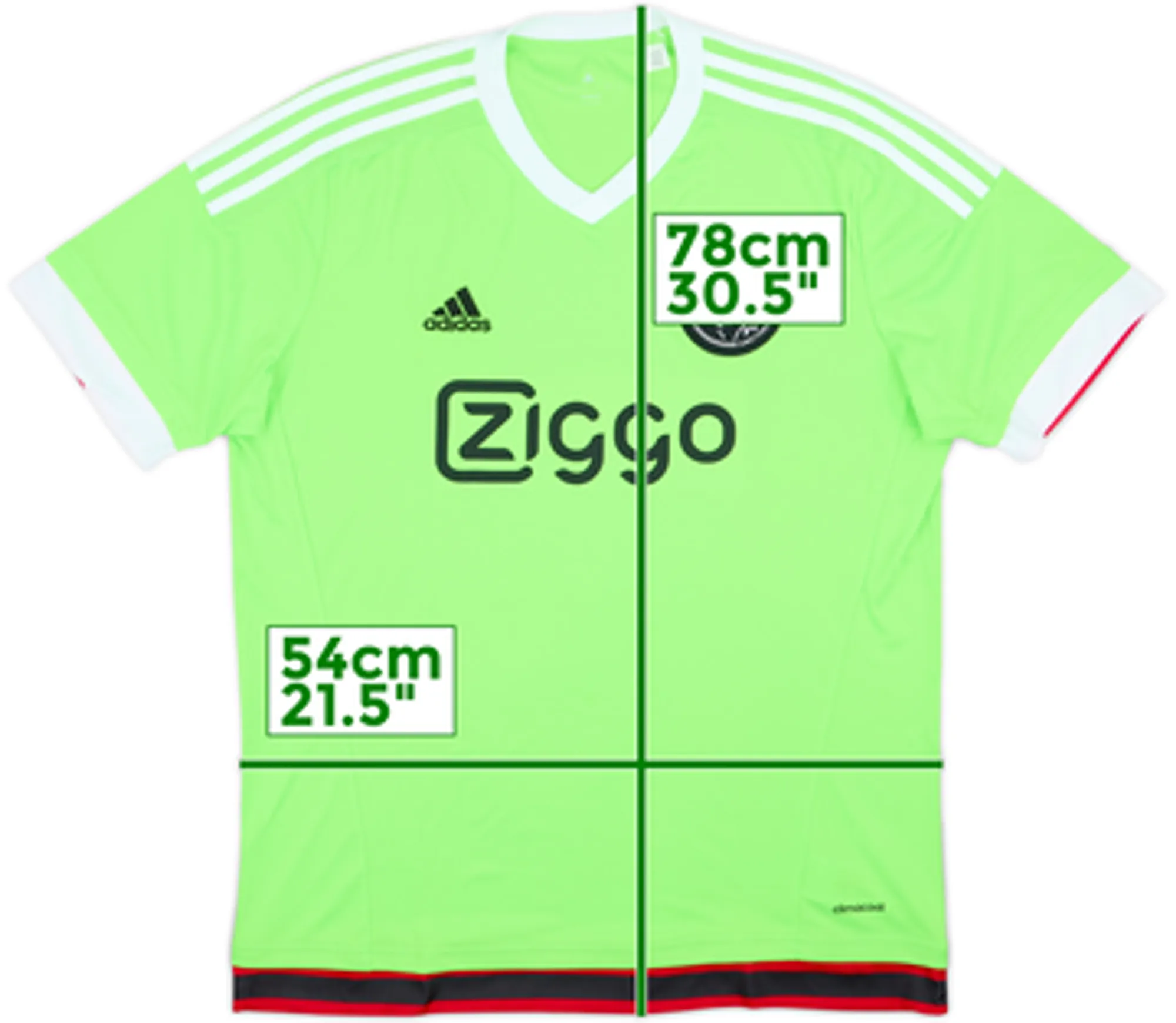 2015-16 Ajax Away Shirt - 9/10 - (L)