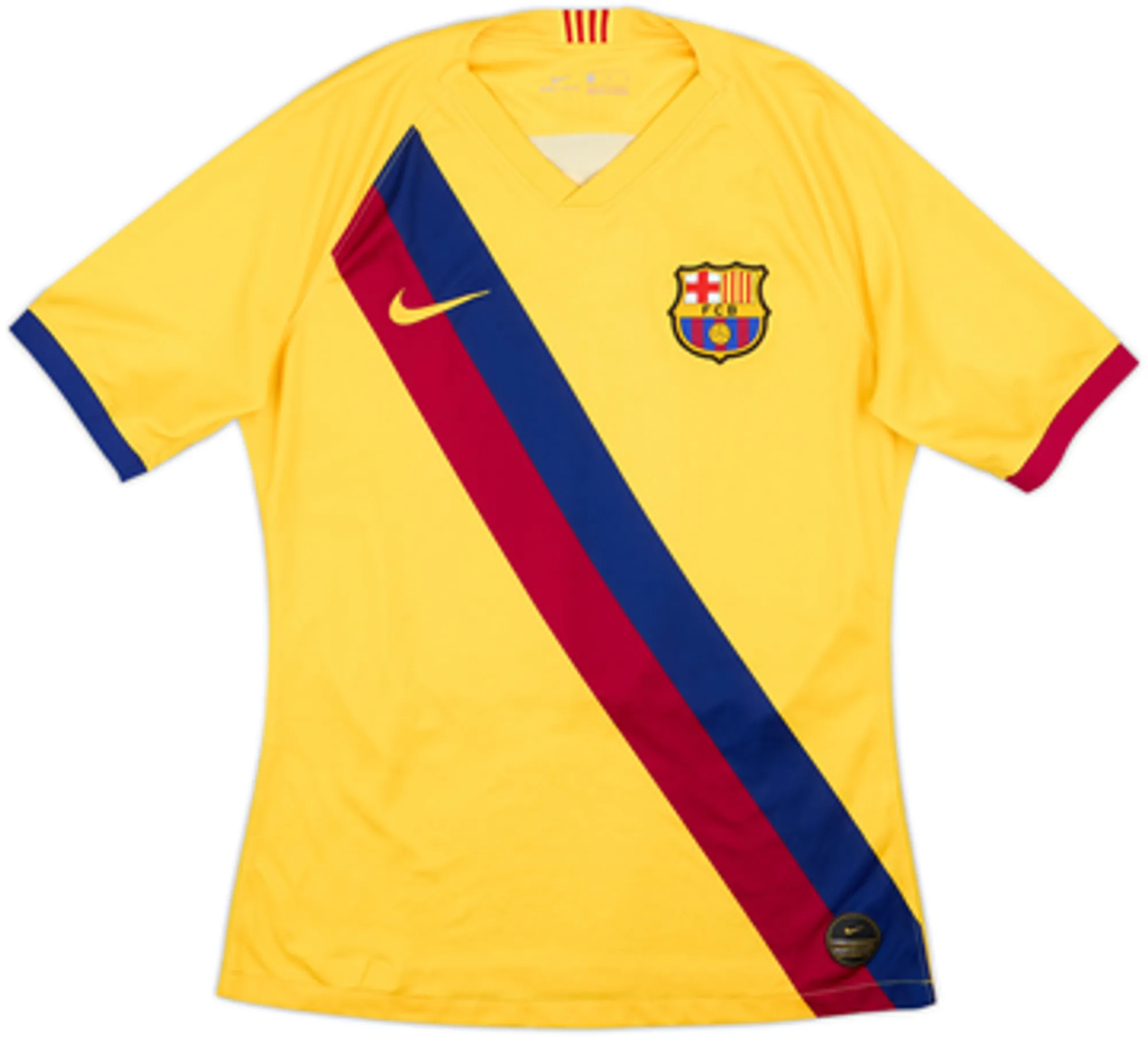 2019-20 Barcelona Authentic Away Shirt Messi #10 - 9/10 - (M)