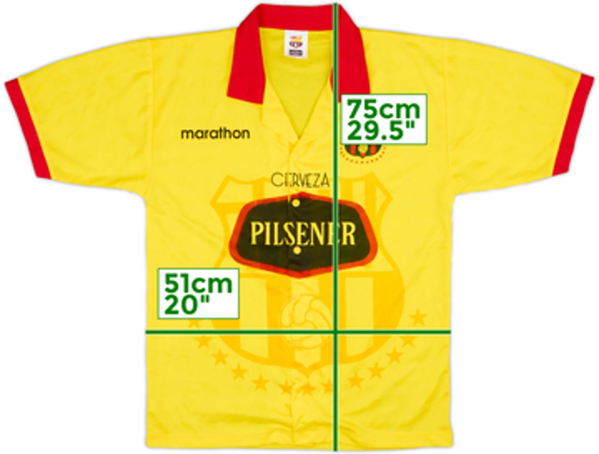 1997-98 Barcelona SC Home Shirt - 10/10 - (S)