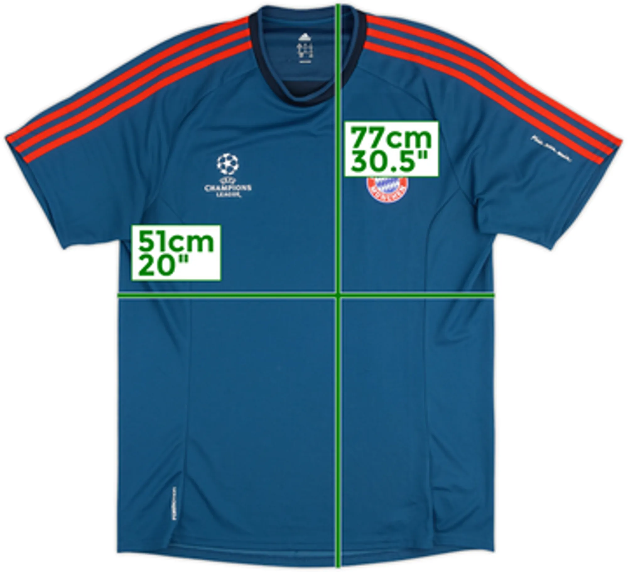 2013-14 Bayern Munich CL Formotion Training Shirt - 9/10 - (L/XL)