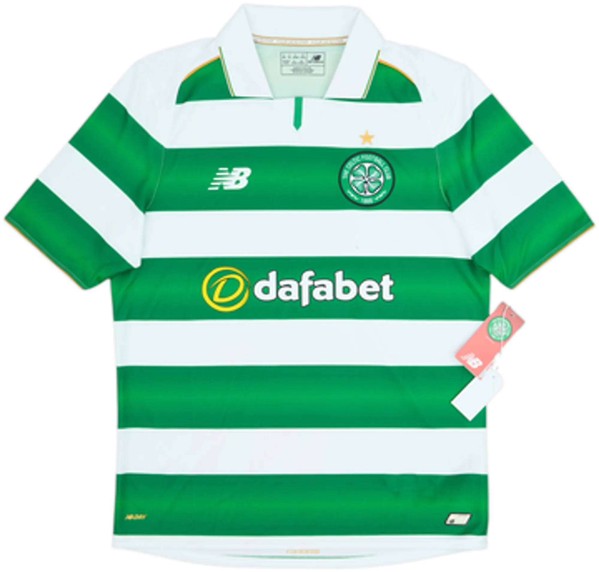 2016-17 Celtic Home Shirt Brown #8 (S)