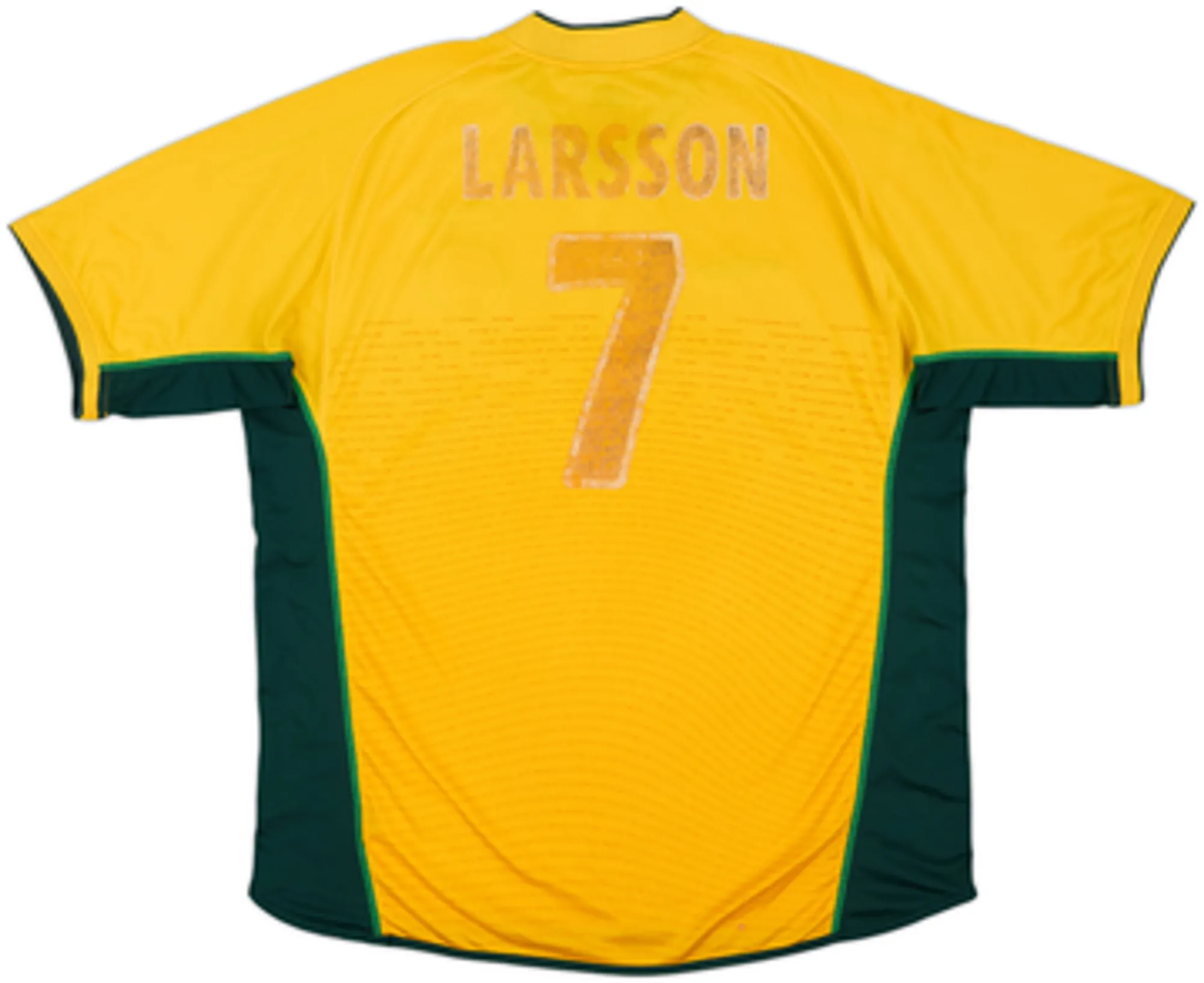 2002-03 Celtic Away Shirt Larsson #7 - 4/10 - (XL)