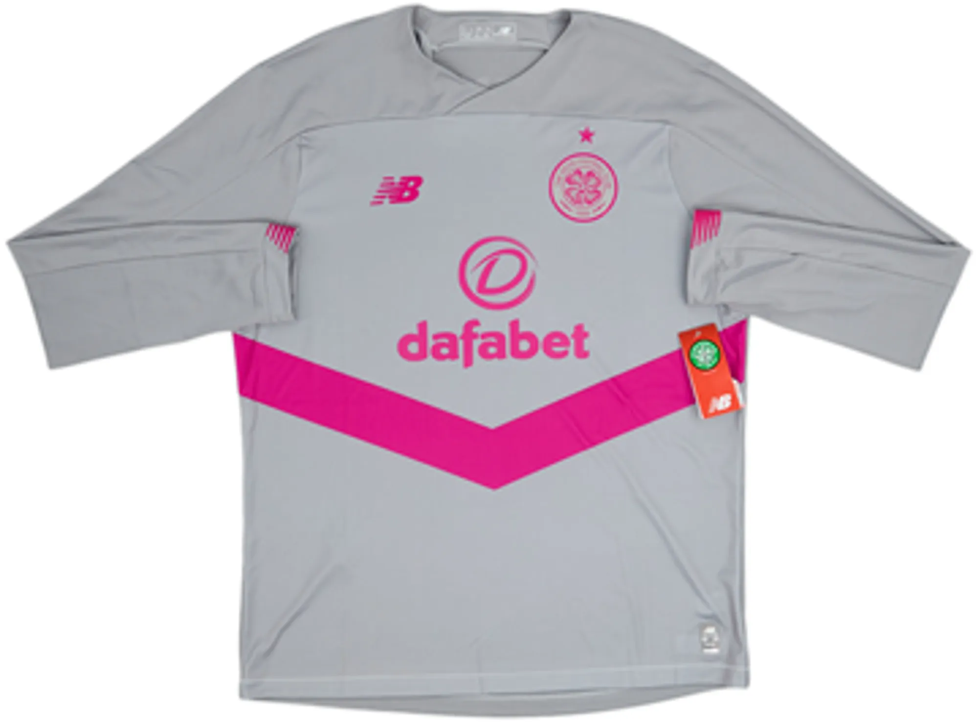 2019-20 Celtic Third L/S Shirt Brown #8 (L)