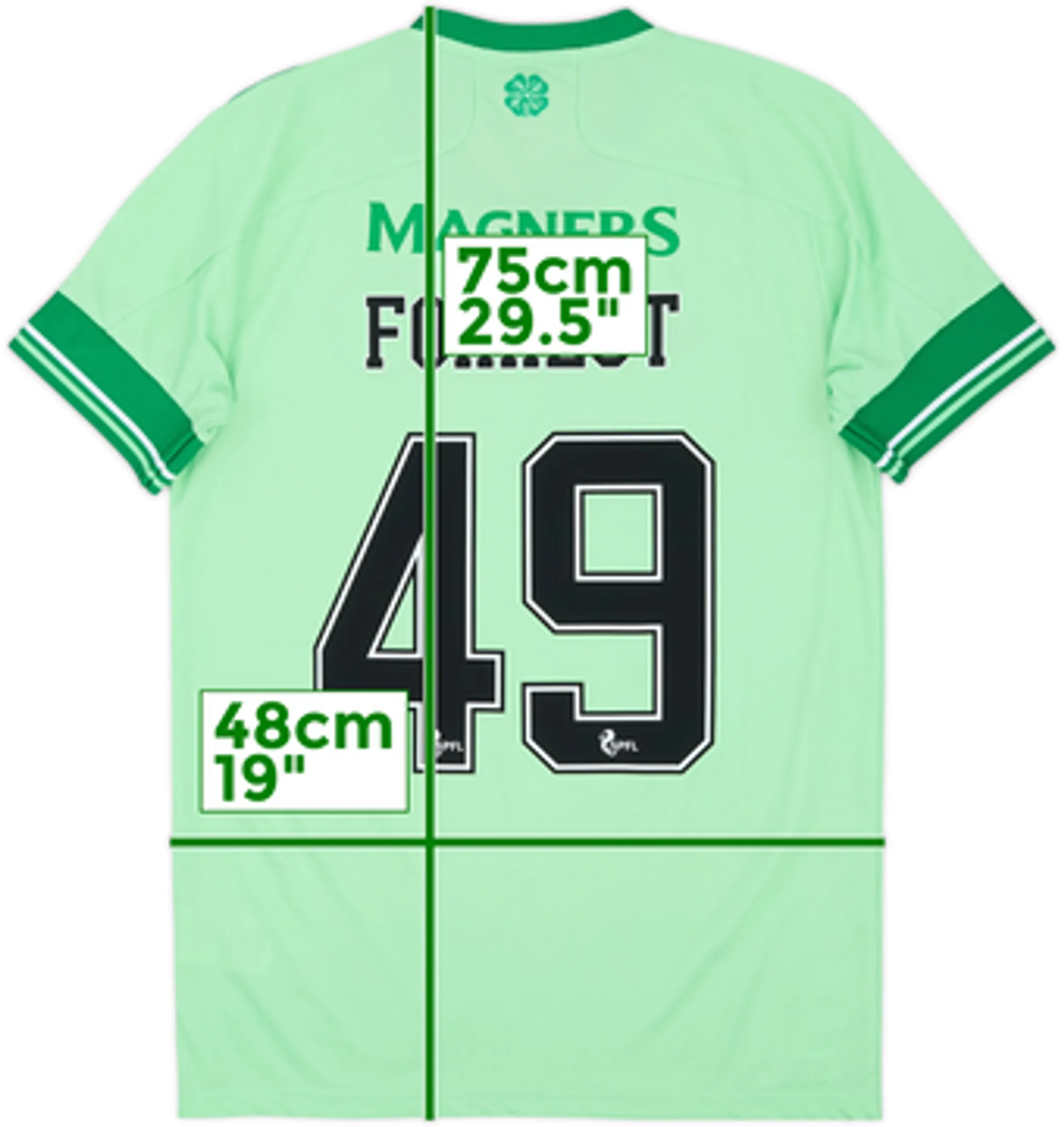 2020-21 Celtic Away Shirt Forrest #49 - 5/10 - (S)