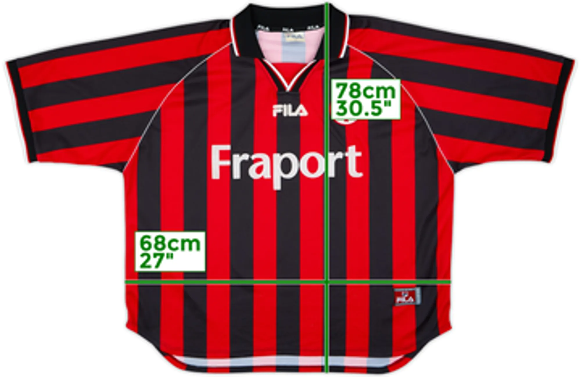 2001-03 Eintracht Frankfurt Home Shirt - 8/10 - (XXL)