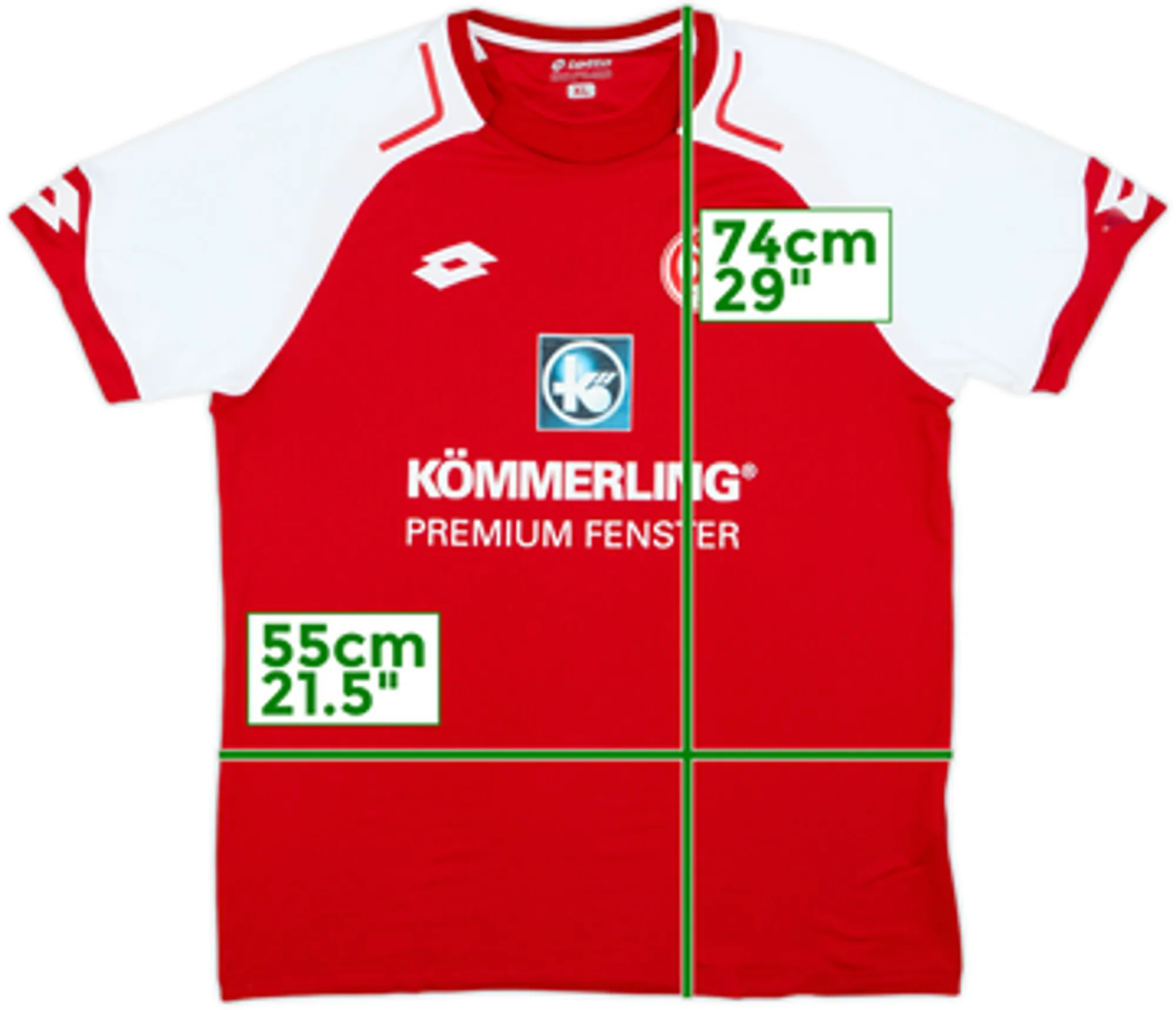 2017-18 FSV Mainz Home Shirt - 8/10 - (XL)
