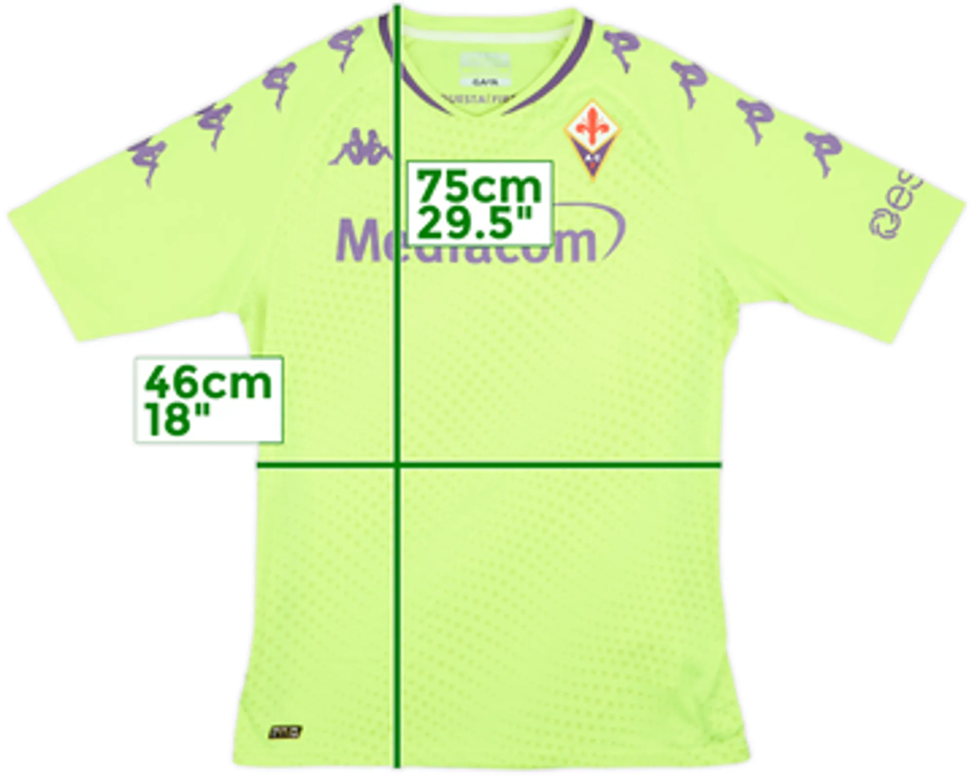 2020-21 Fiorentina GK S/S Shirt - 10/10 - (XL)