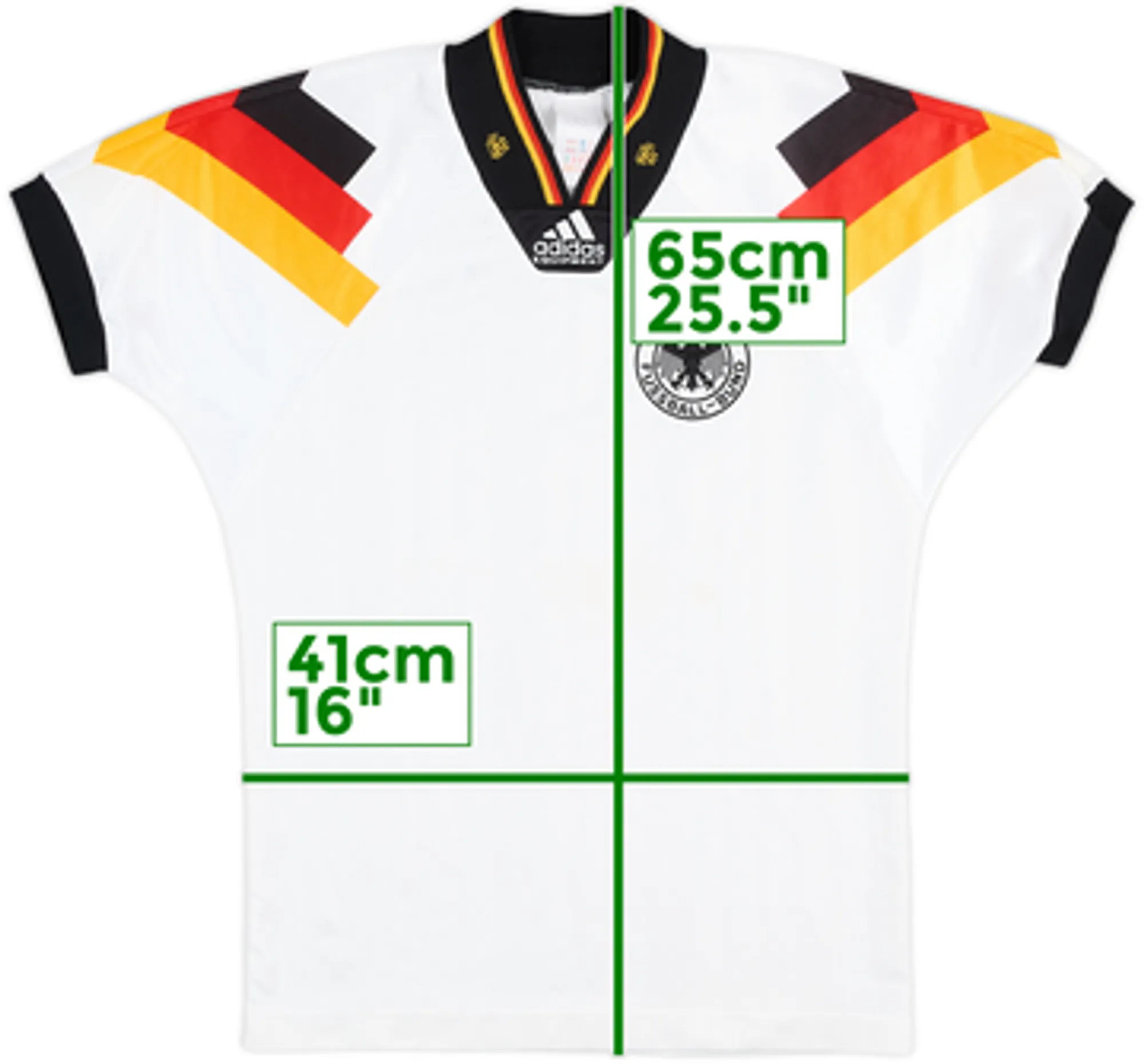 1992-94 Germany Home Shirt - 6/10 - (XS)