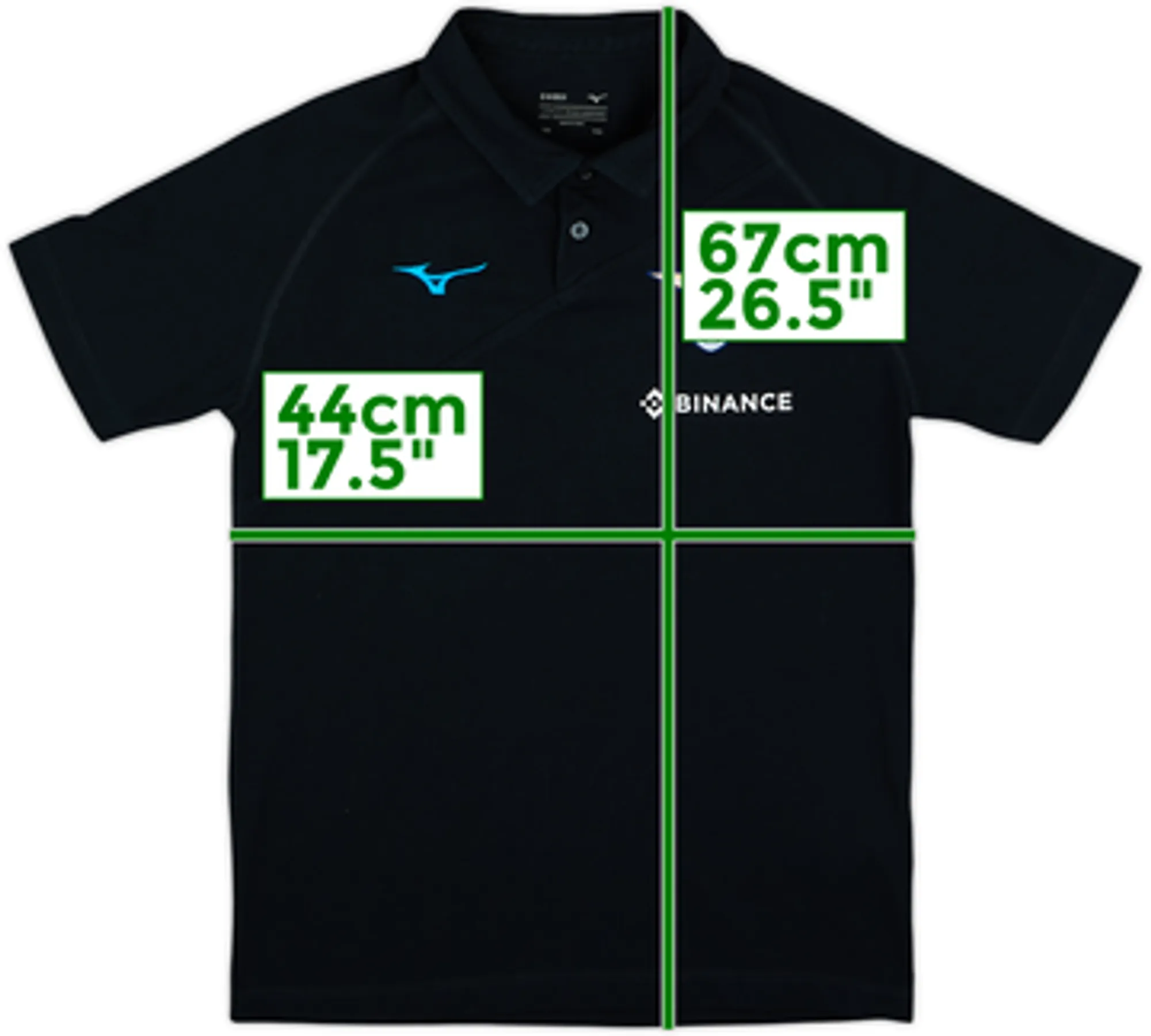 2022-23 Lazio Mizuno Polo Shirt - 9/10 - (XL.Boys)