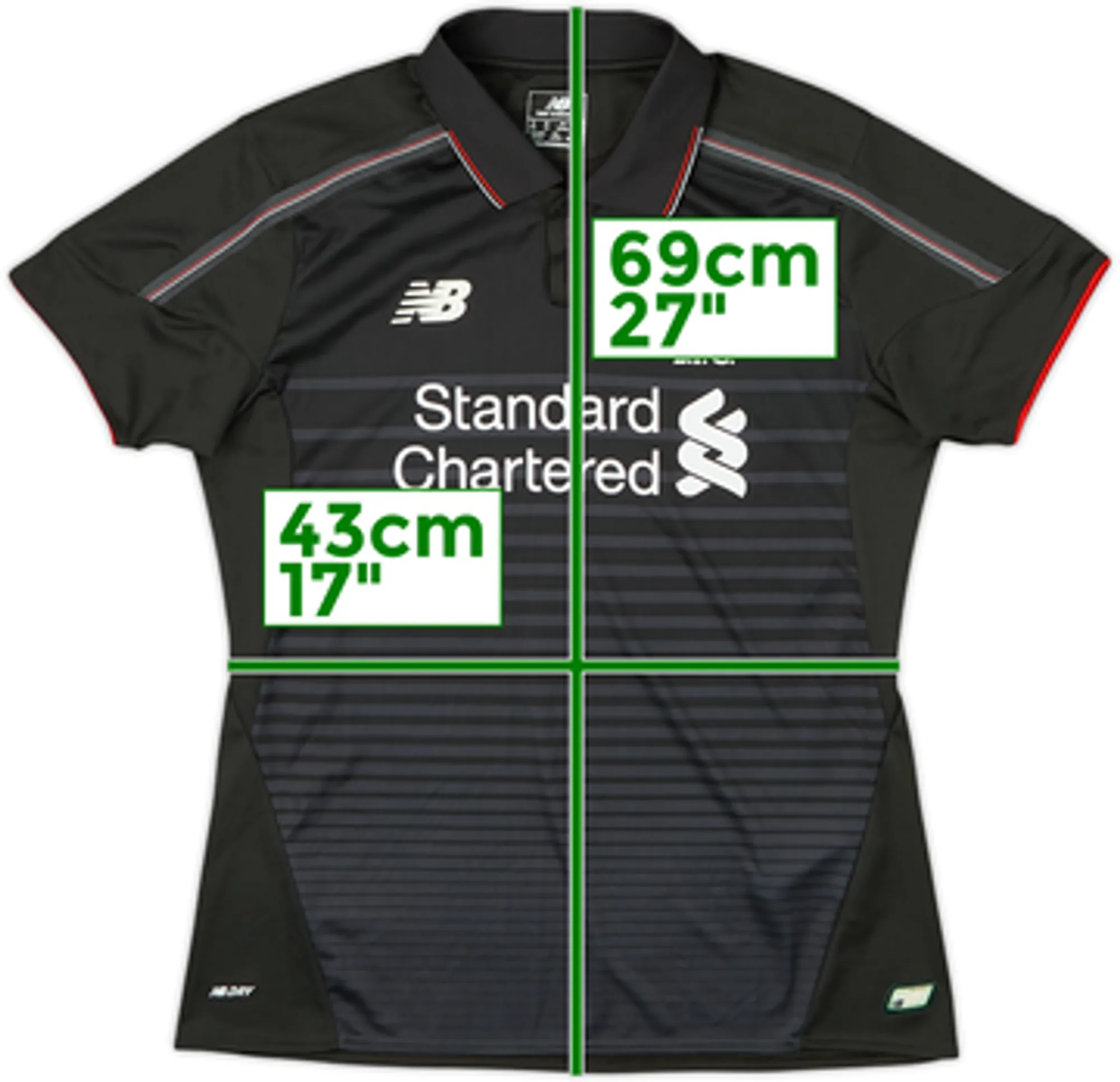 2015-16 Liverpool Third Shirt - 10/10 - (Women's M)