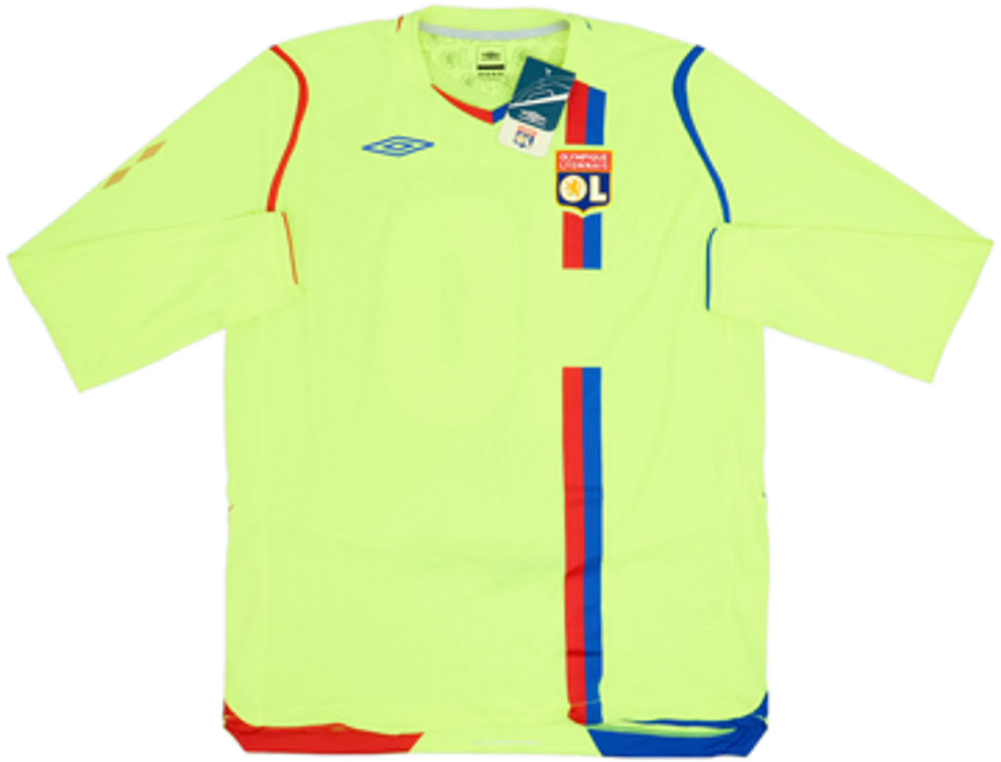 2008-09 Lyon Third L/S Shirt Benzema #10 (XL)