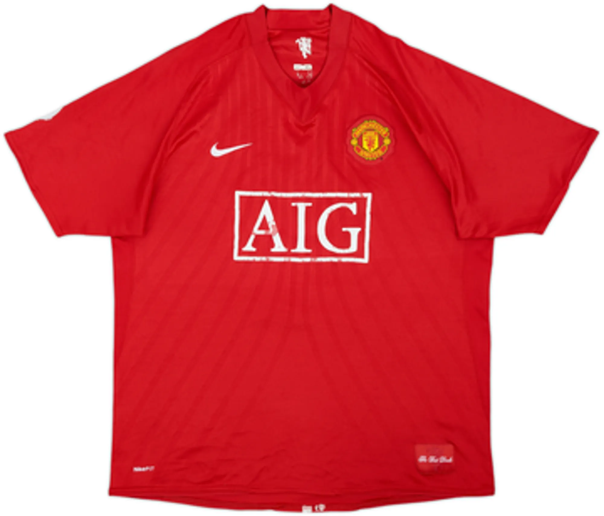 2007-09 Manchester United Home Shirt Rooney #10 - 3/10 - (XL)
