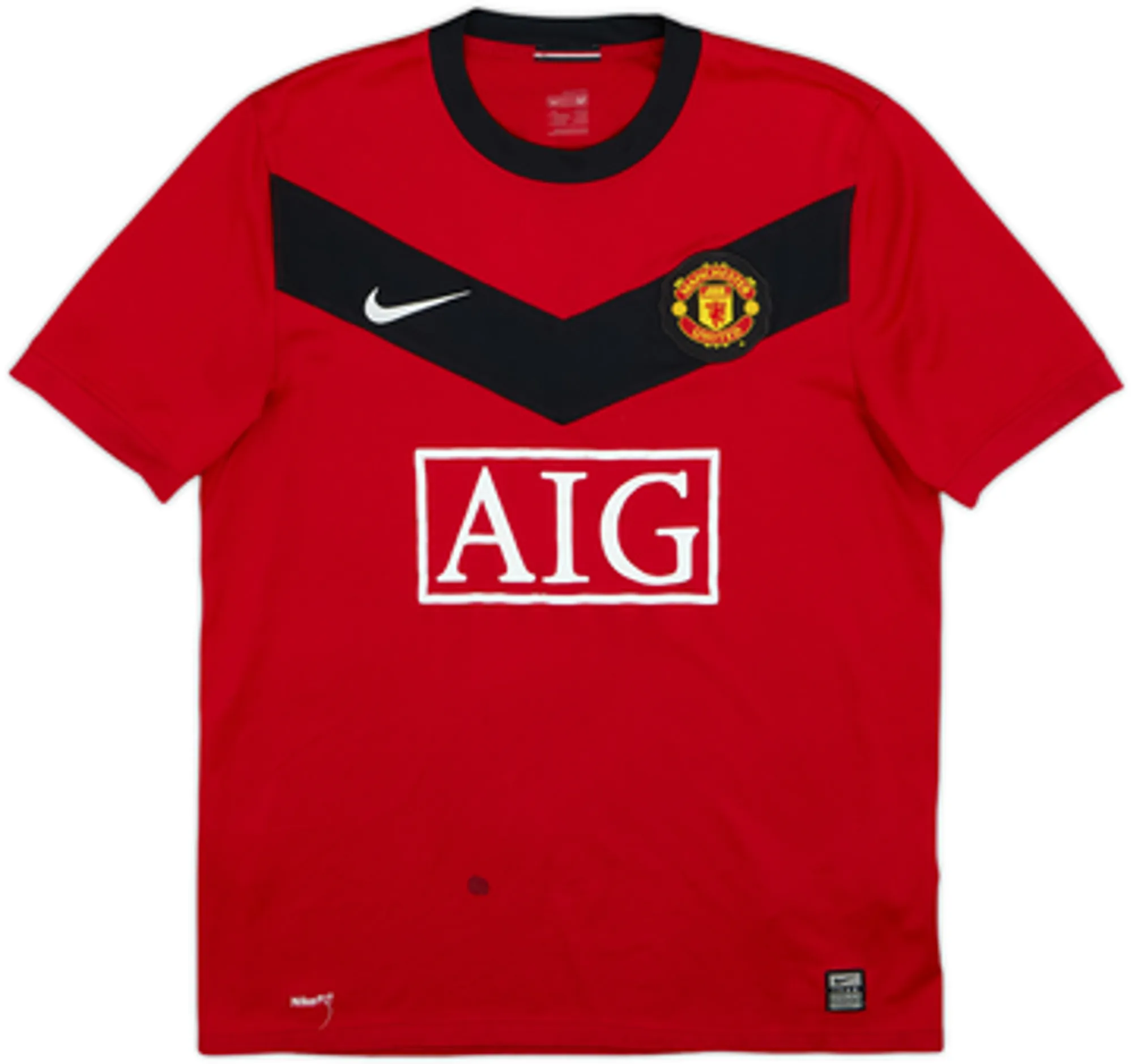 2009-10 Manchester United Home Shirt TRUE - 5/10 - (M)