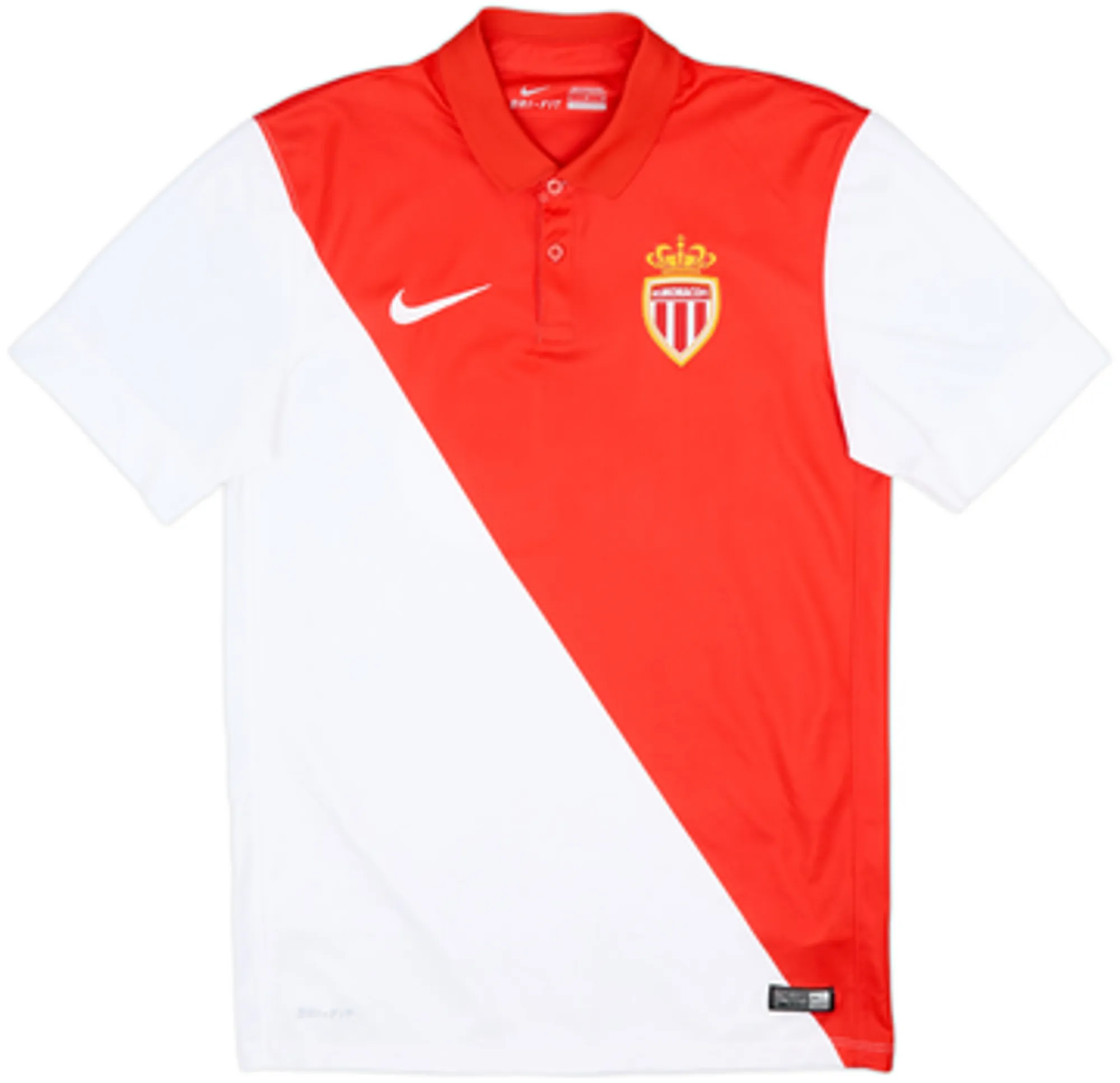 2014-15 Monaco Home Shirt Bernardo #15 - 9/10 - (S)