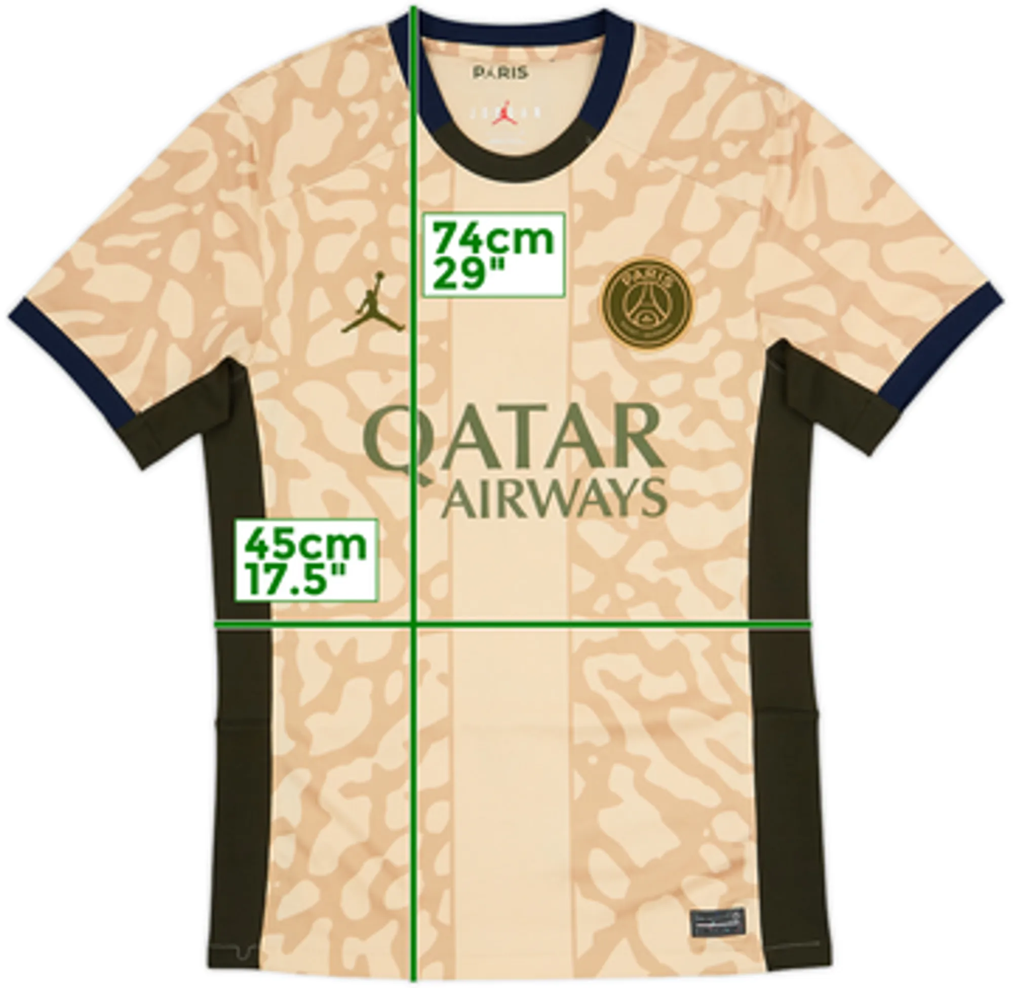 2023-24 Paris Saint-Germain Fourth Shirt - 7/10 - (S)