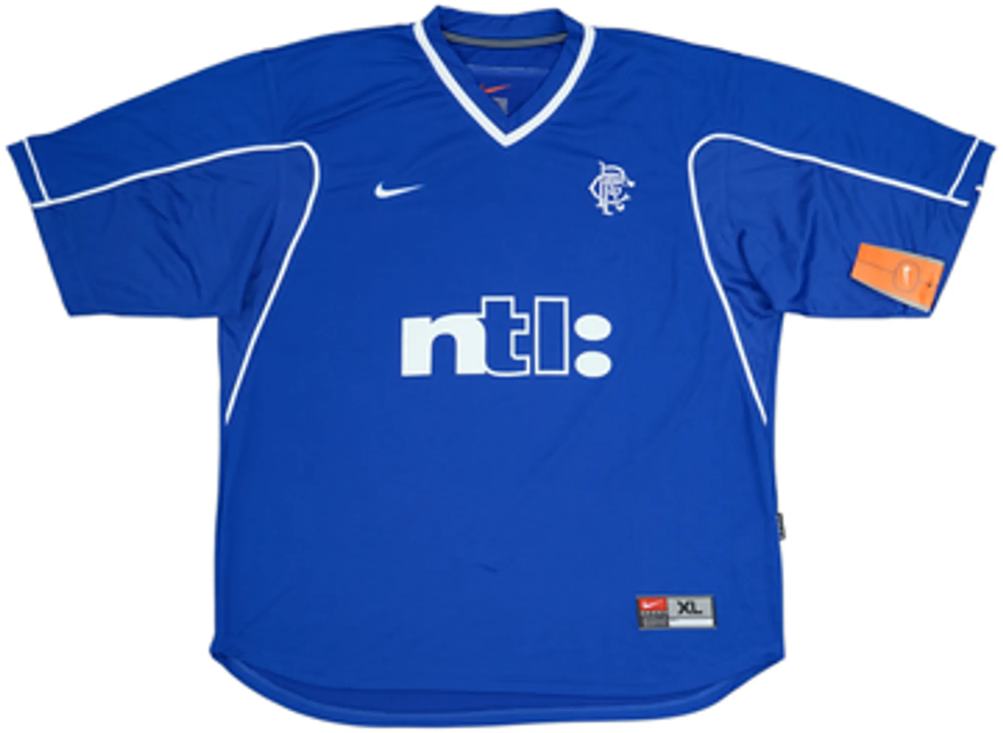 1999-01 Rangers Home Shirt Amoruso #4 (XL)