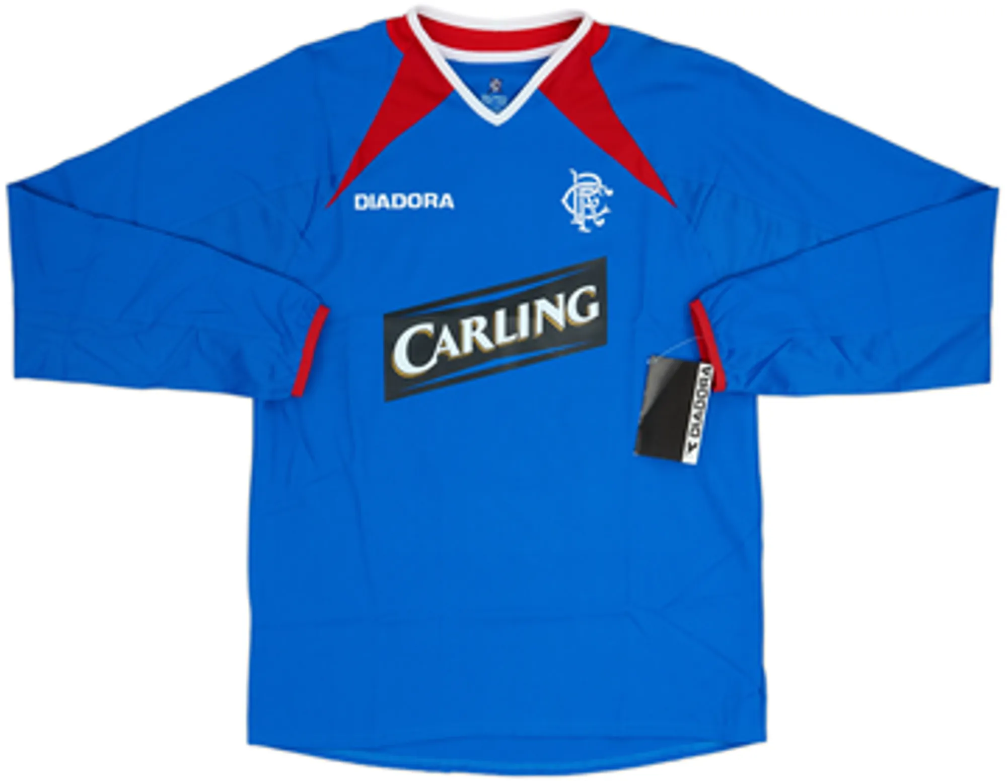 2003-05 Rangers Home L/S Shirt Ferguson #6 (S)
