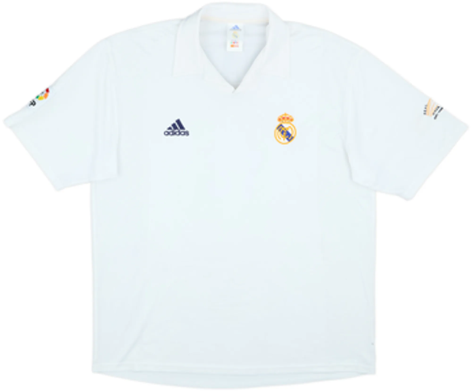 2001 Real Madrid Home Shirt Ronaldo #11 - 7/10 - (L)