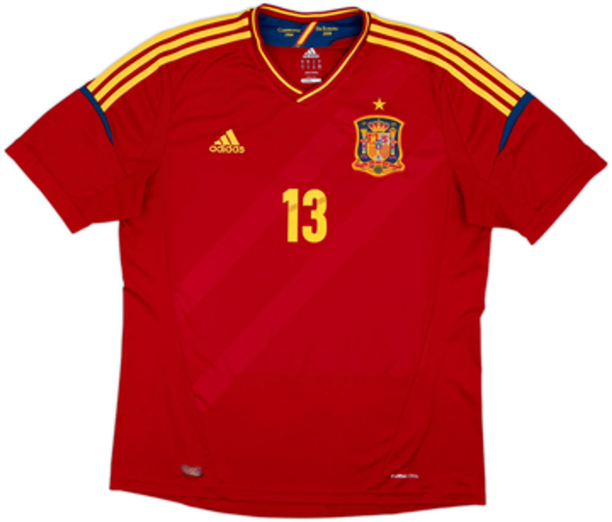 2011-12 Spain Home Shirt Mata #13 - 9/10 - (XL)