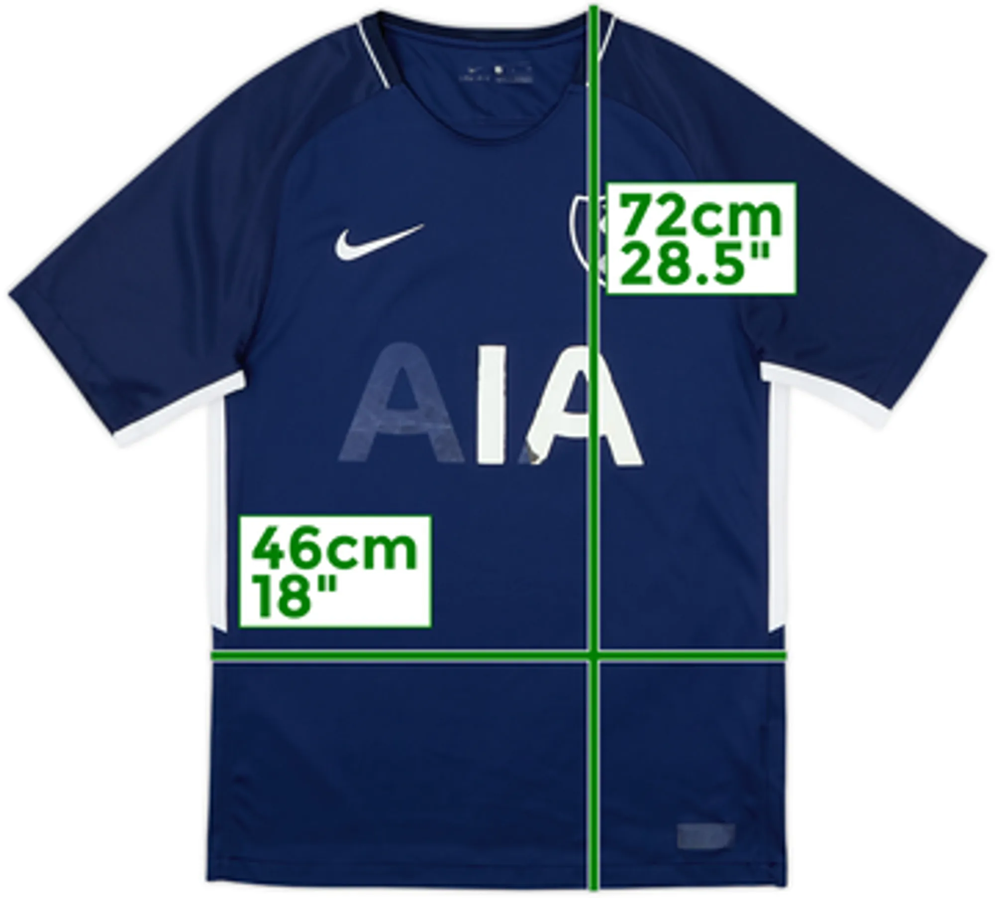 2017-18 Tottenham Away Shirt - 4/10 - (S)