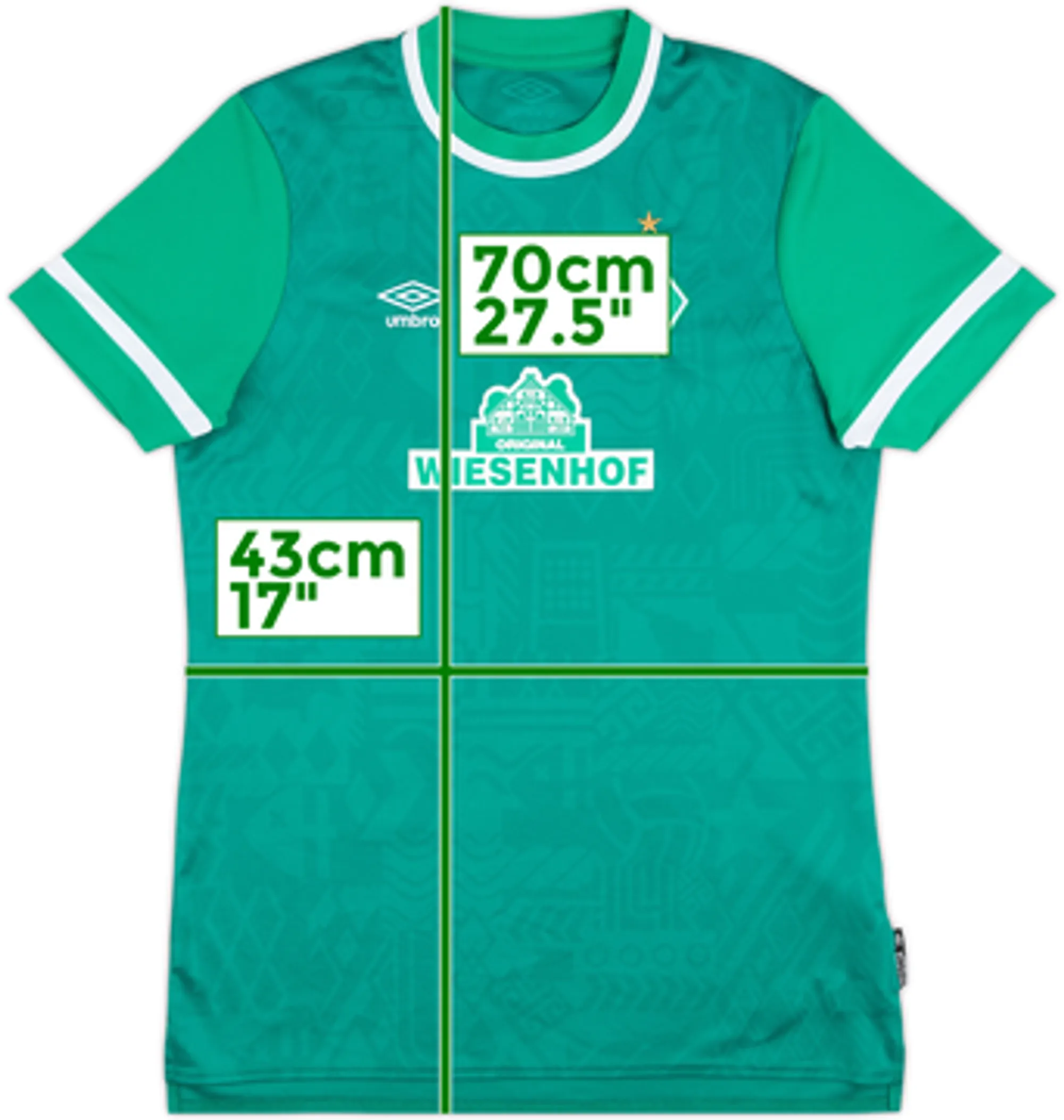 2021-22 Werder Bremen Home Shirt - 9/10 - (Women's M)