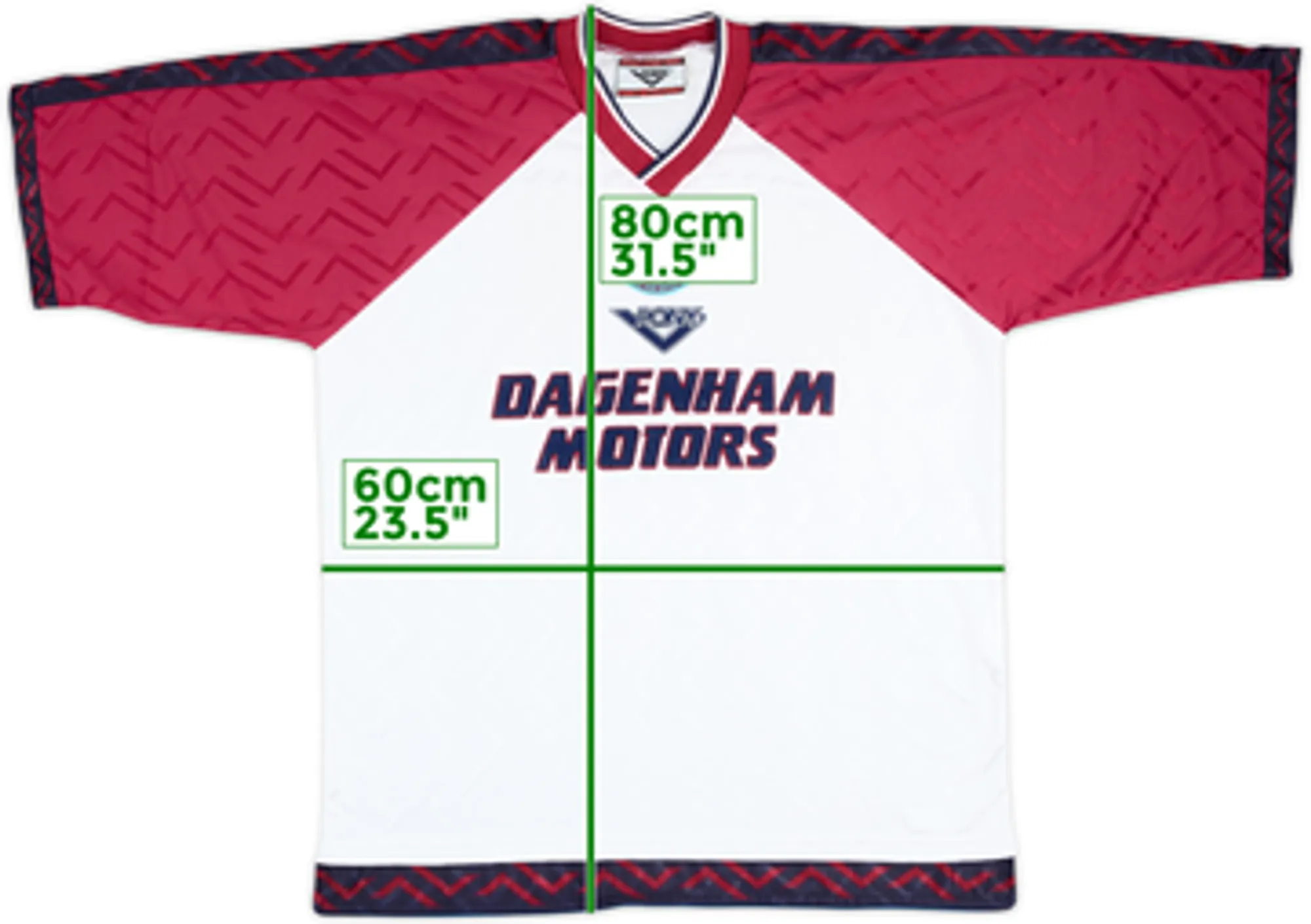 1994-96 West Ham Third Shirt - 7/10 - (XL)