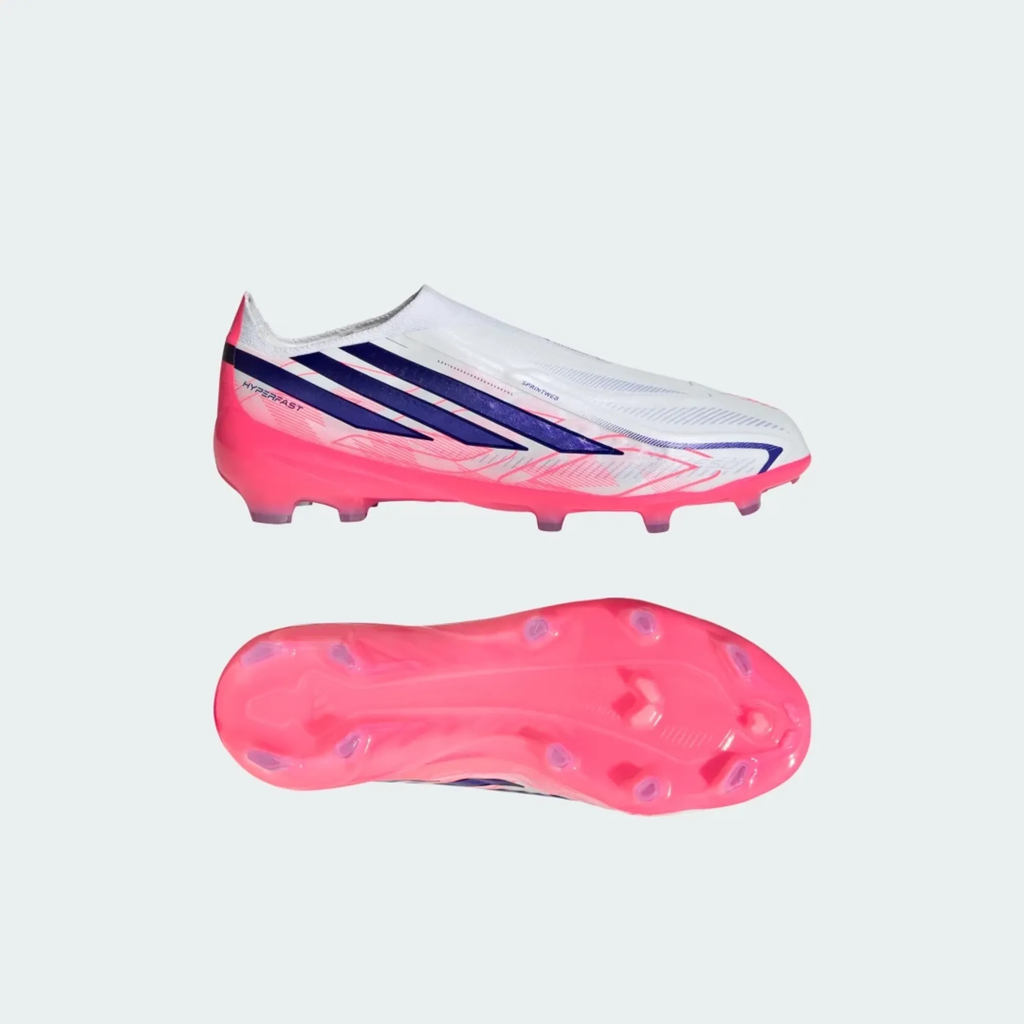 adidas F50 Hyperfast Elite Laceless Firm Ground Football Boots Kids