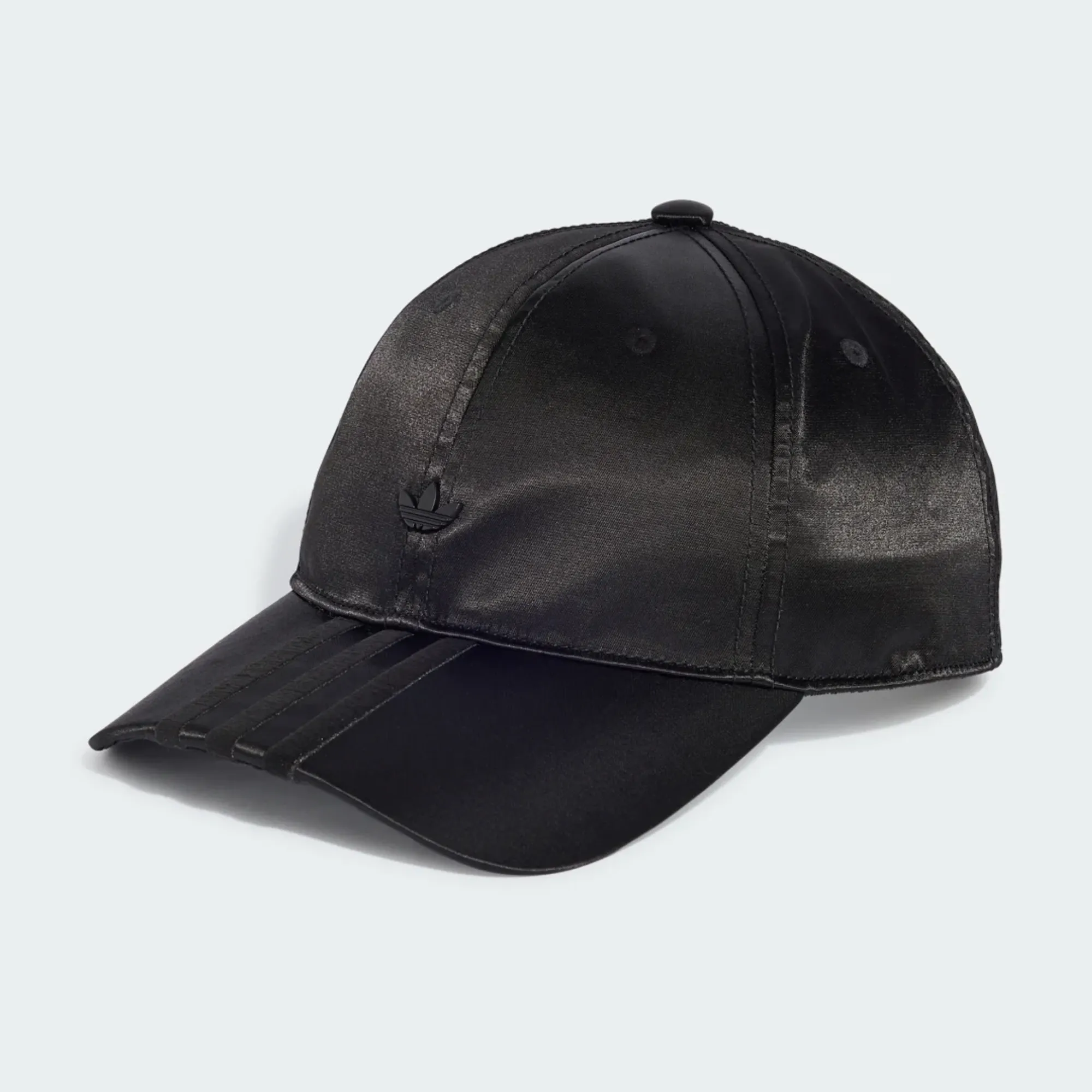 Adidas Originals Baseball Cap Satin In Black