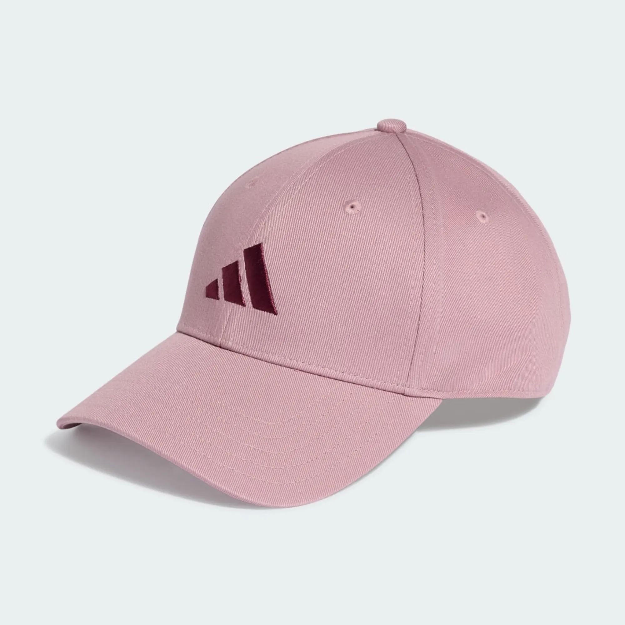 Adidas Performance New Logo Baseball Cap In Magic Mauve / Maroon-Purple