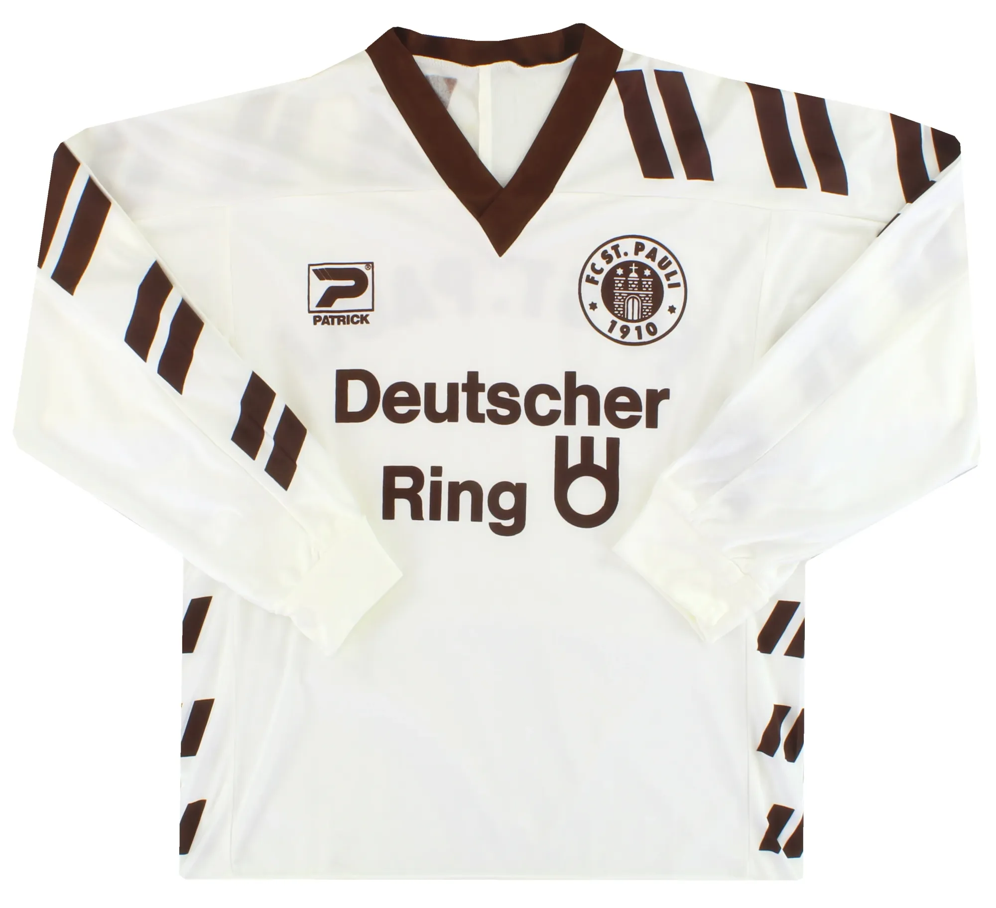 1992-93 FC St. Pauli Patrick Home Shirt L/S *BNIB* L - Other German Clubs / BNIB 