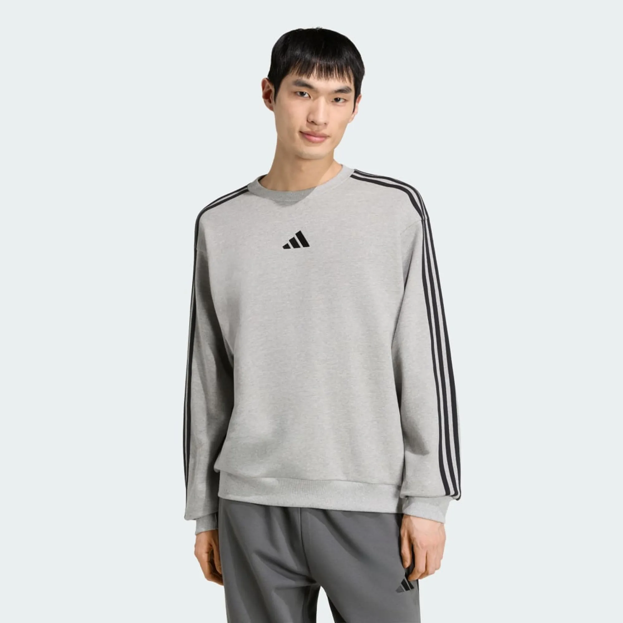 adidas Essentials 3-Stripes French Terry Sweatshirt