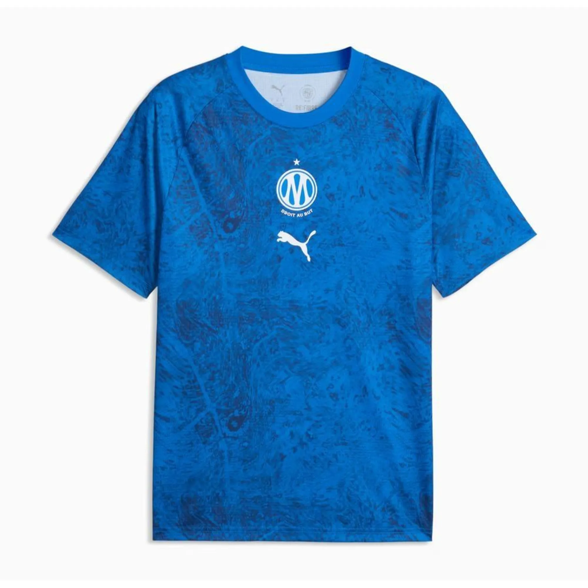Marseille Training T-Shirt Pre Match - ['Blue']