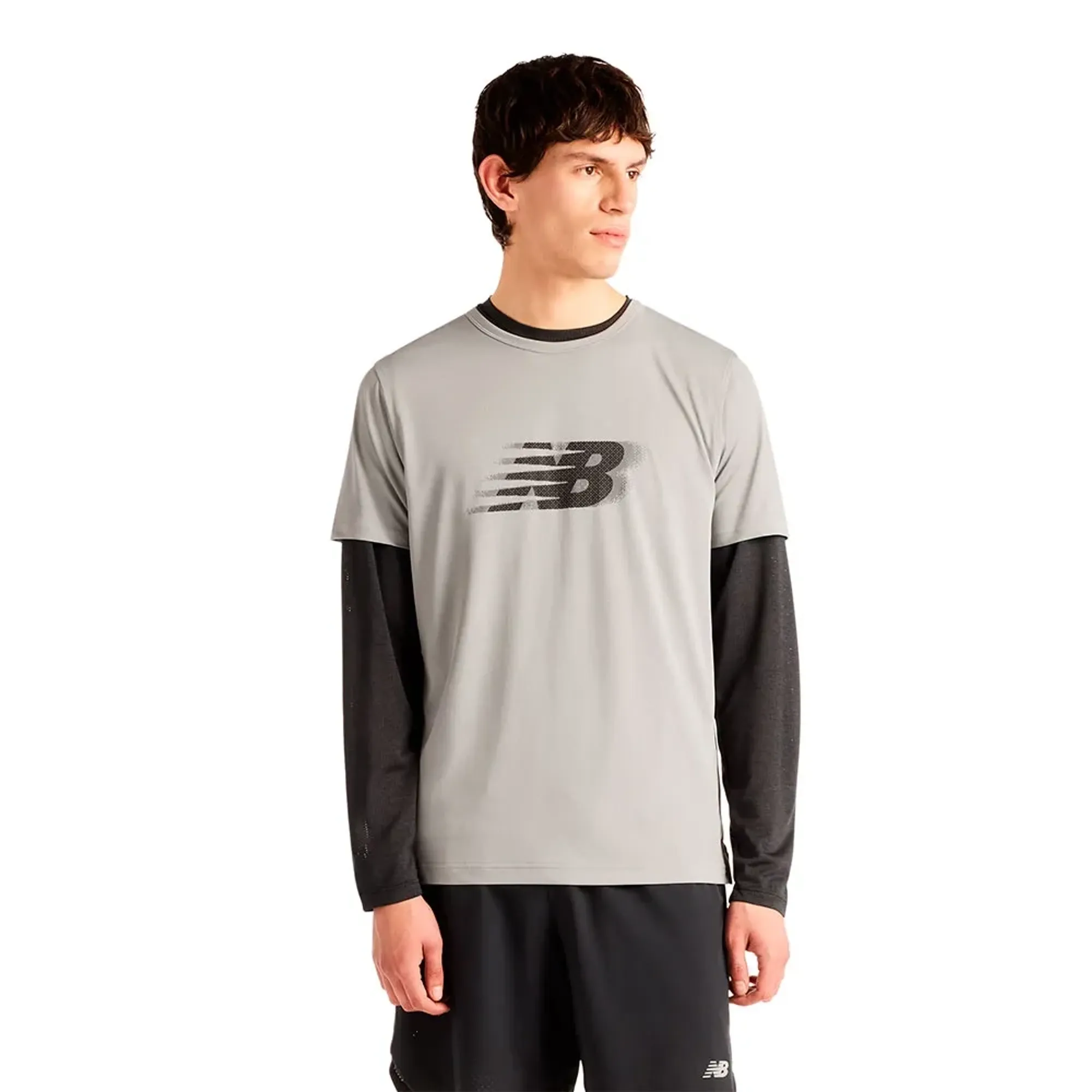 New Balance Sport Essentials Utility Motion Graphic Short Sleeve T-shirt