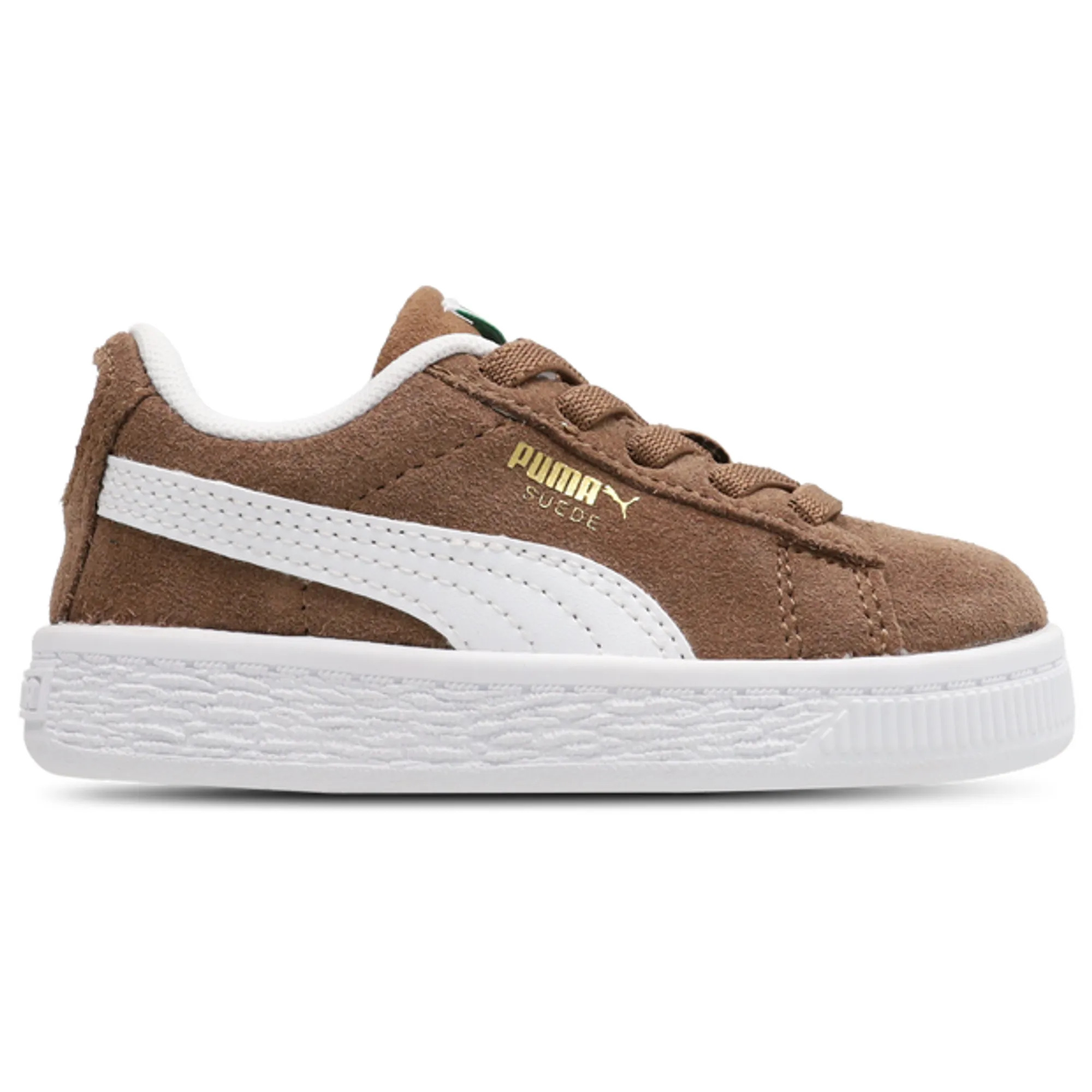 Puma Suede Baby Shoes - Brown