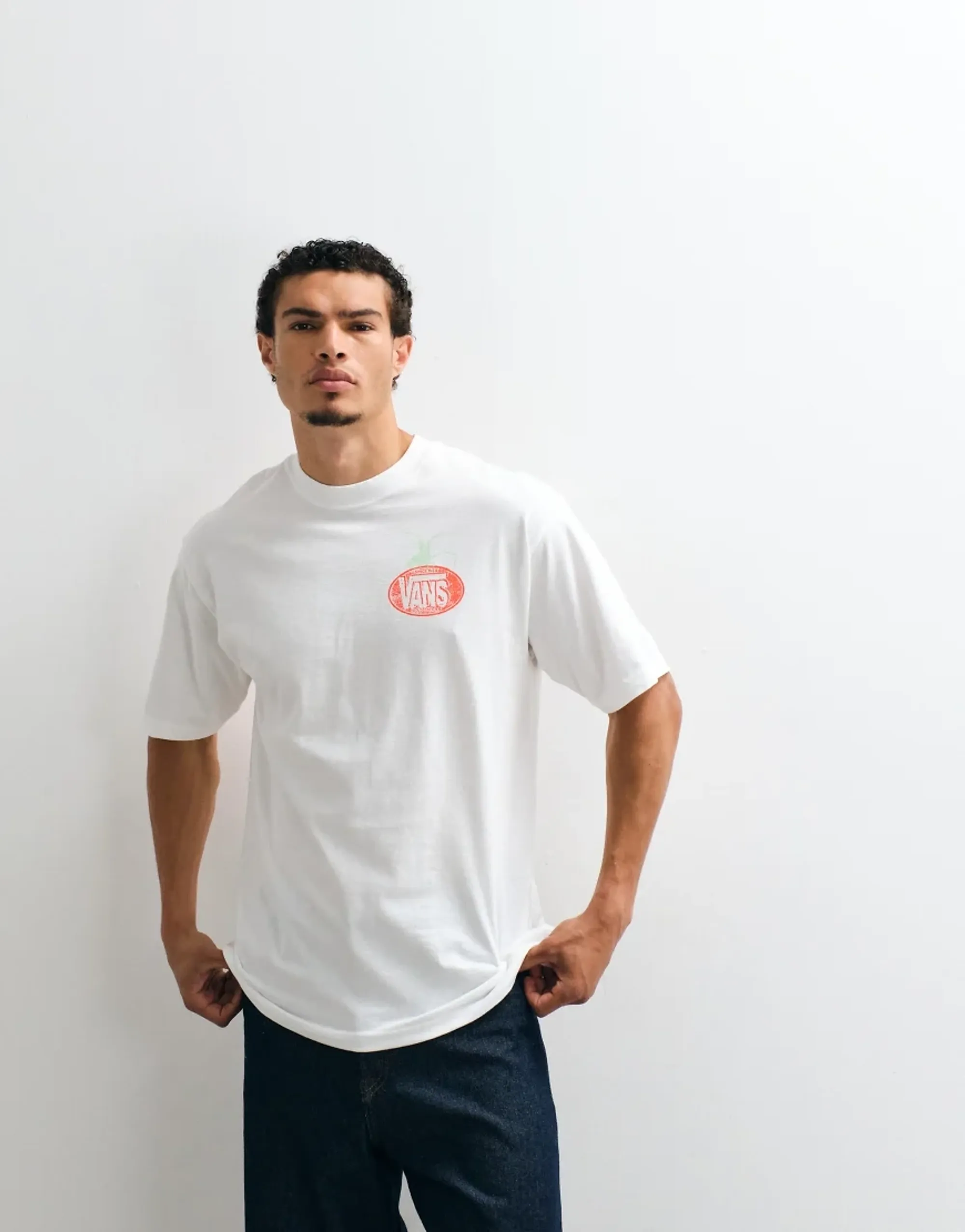 Vans Artifacts Backprint T-Shirt In White