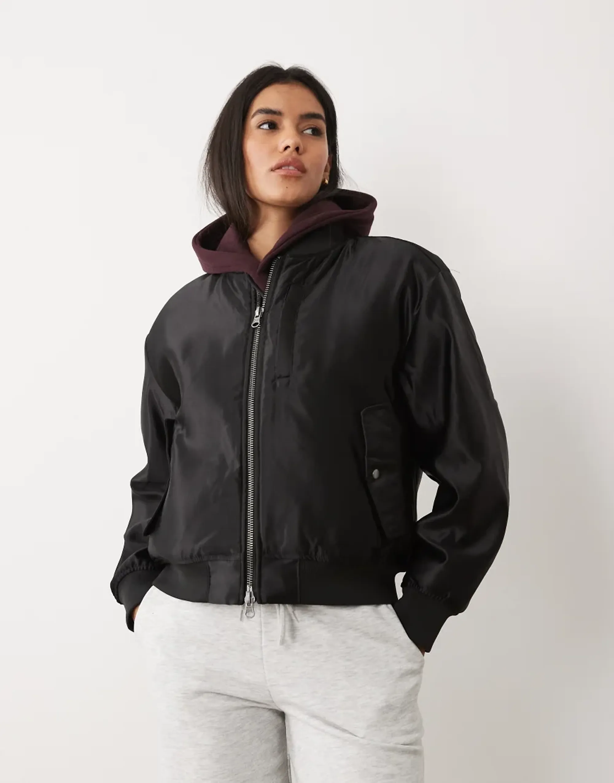 Vans Emily Boxy Workwear Jacket - Black In Black