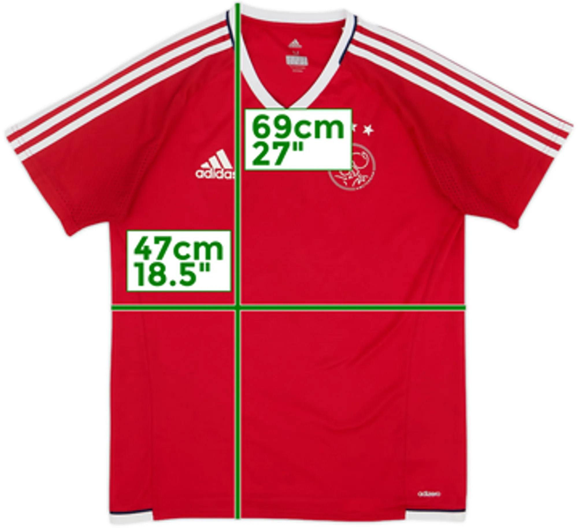 2017-18 Ajax adizero Training Shirt - 7/10 - (M)
