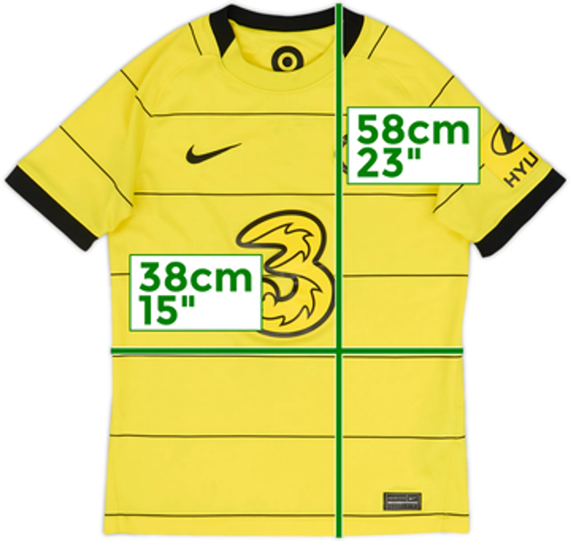2021-22 Chelsea Away Shirt - 7/10 - (L.Boys)