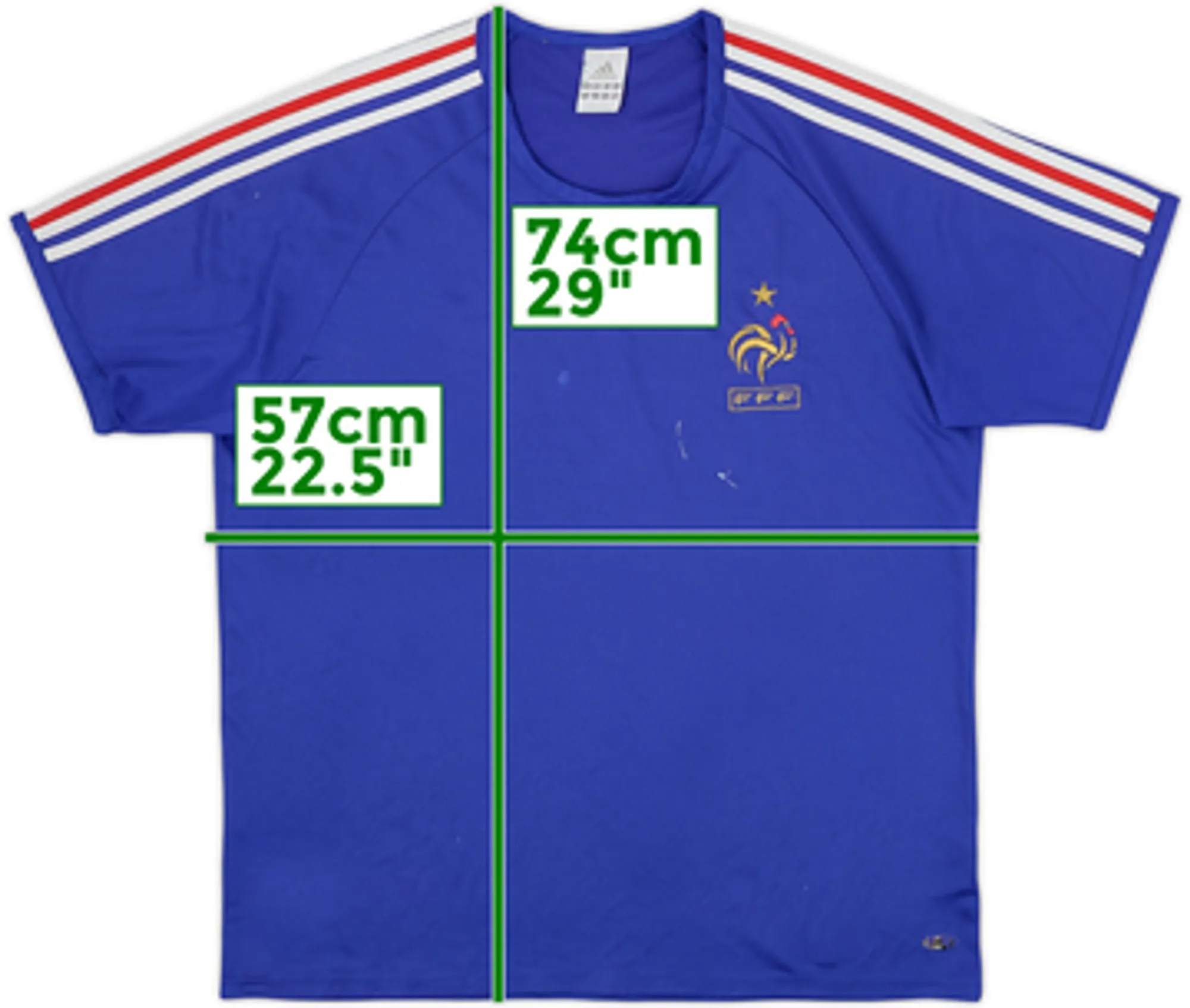 2007-08 France Basic Home Shirt - 5/10 - (L)