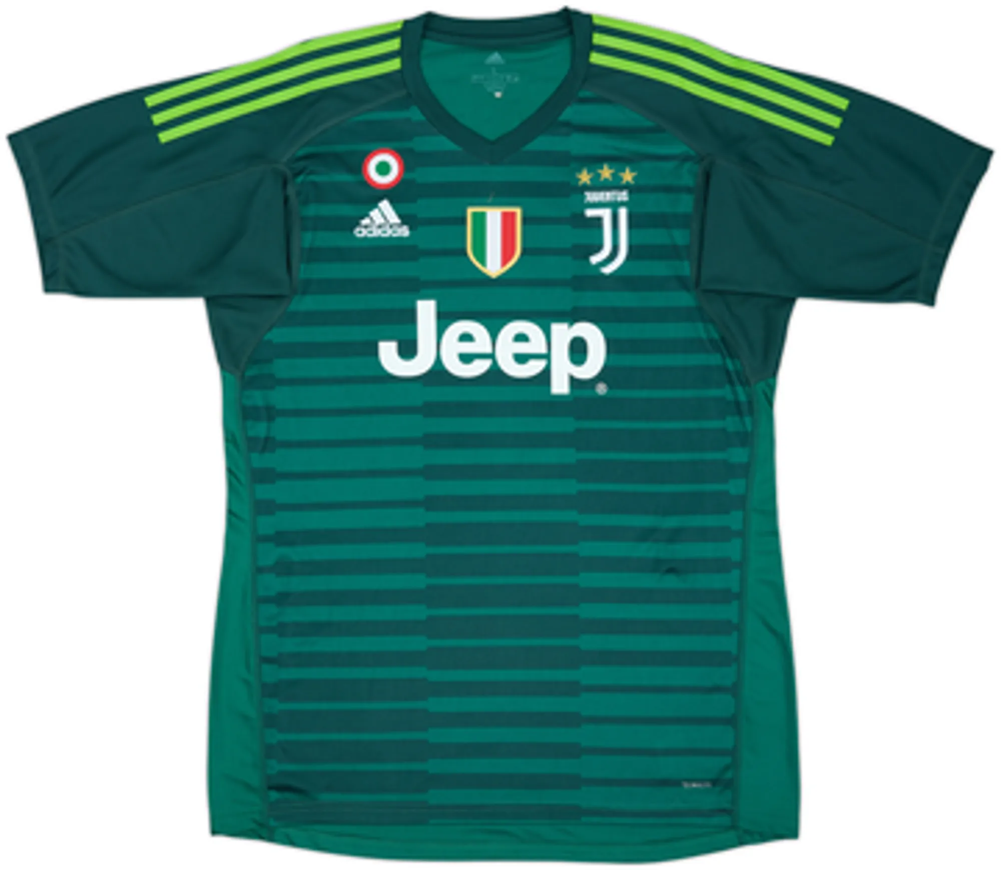 2018-19 Juventus S/S GK Shirt Buffon #1 - 10/10 - (L)