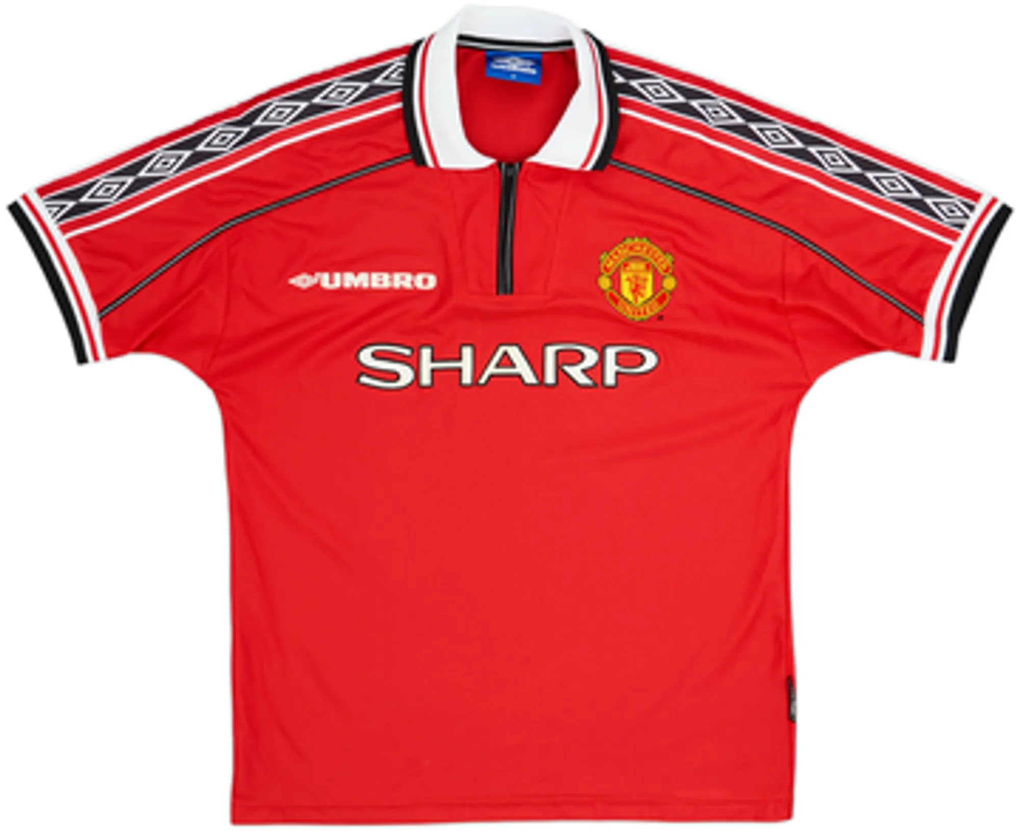 1998-00 Manchester United Home Shirt Solskjaer #20 - 5/10 - (M)