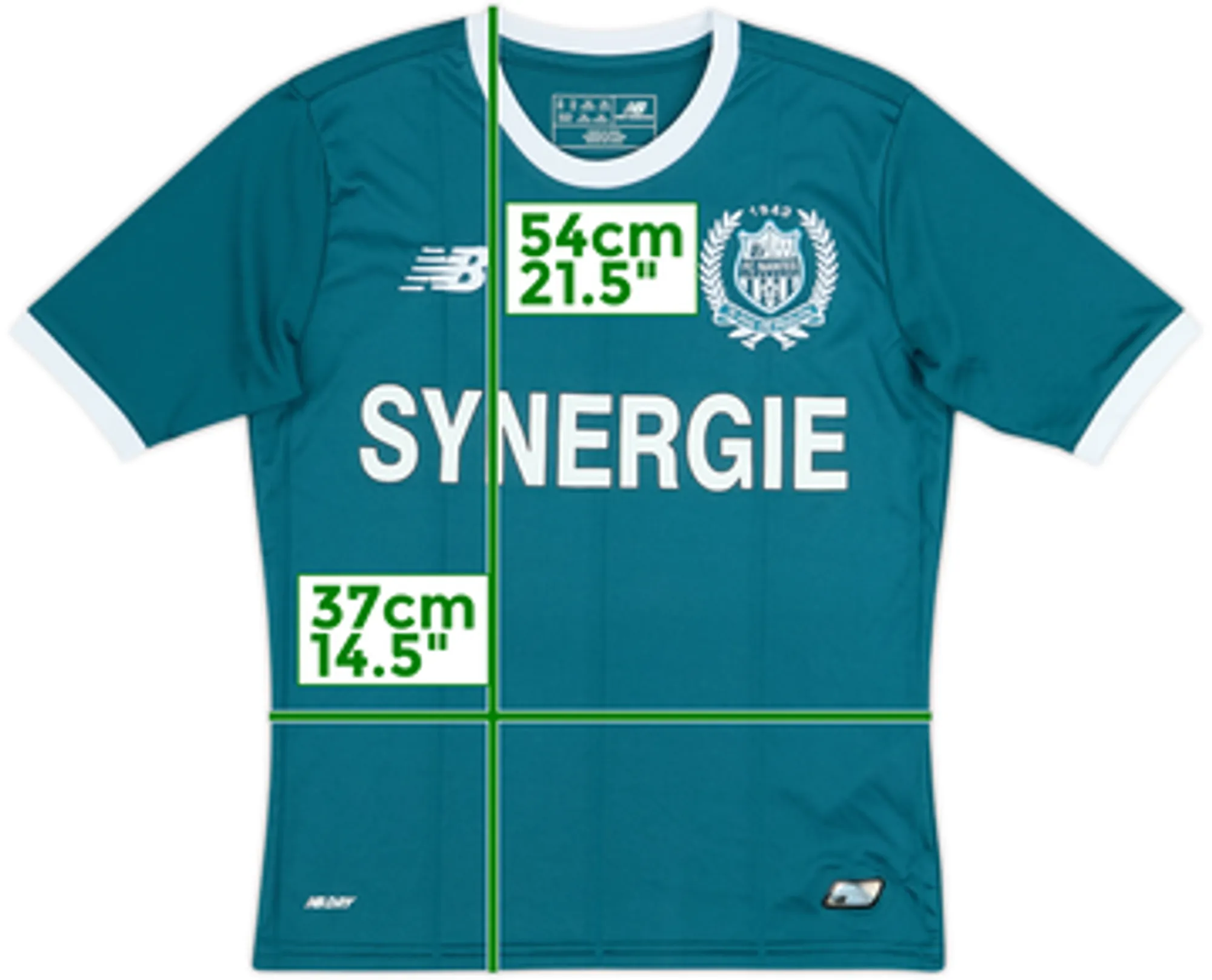 2018-19 Nantes Away Shirt - 8/10 - (S.Boys)