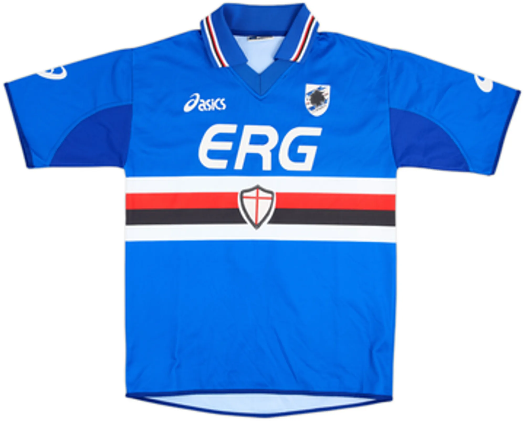2003-04 Sampdoria Home Shirt Alex #3 - 8/10 - (S)