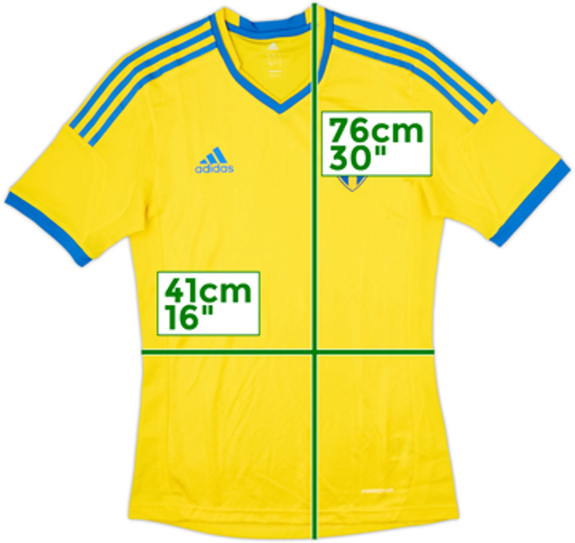 2013 Sweden Authentic Home Shirt - 9/10 - (S)
