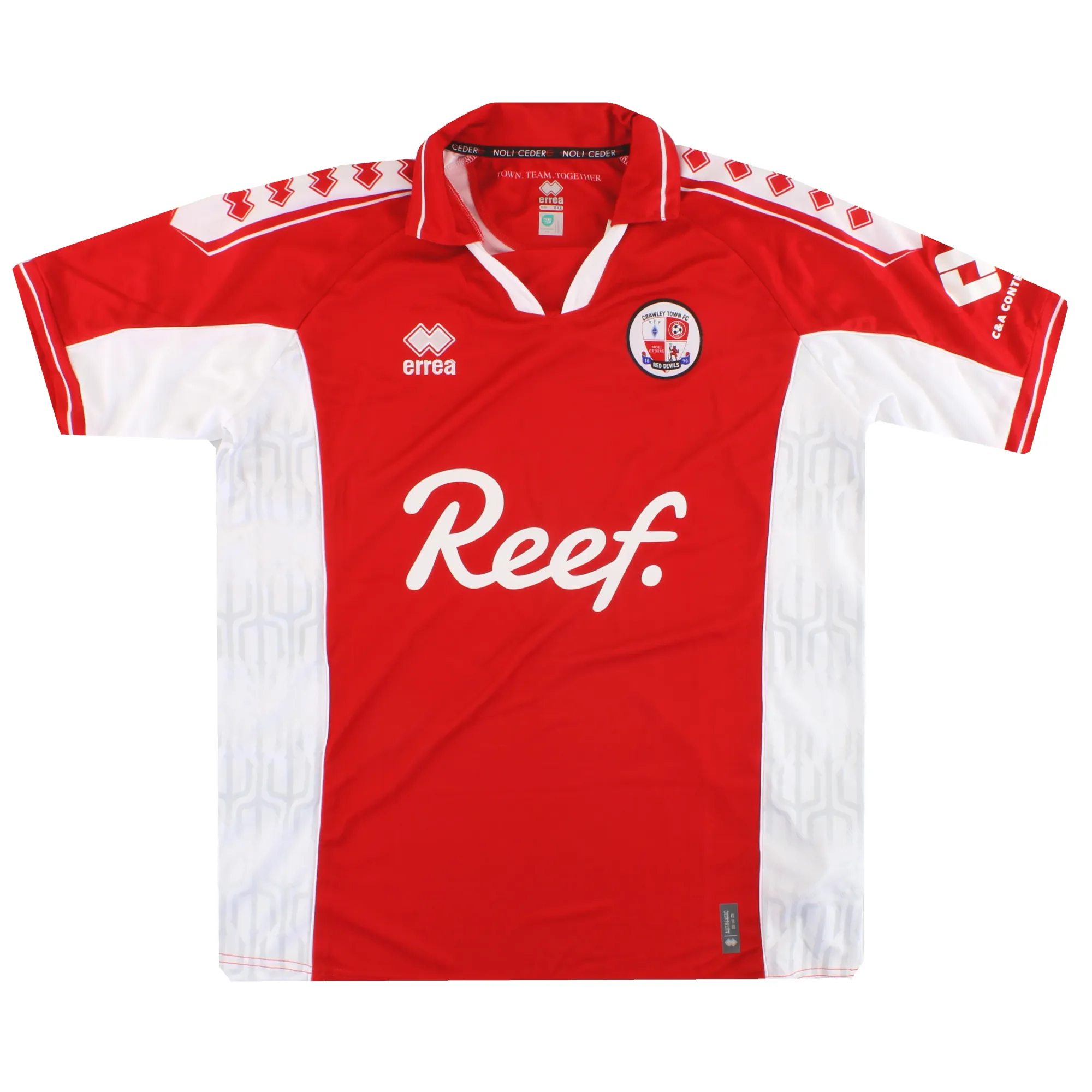 2025-26 Crawley Town Errea Home Shirt *w/tags* - Crawley Town / w/tags 